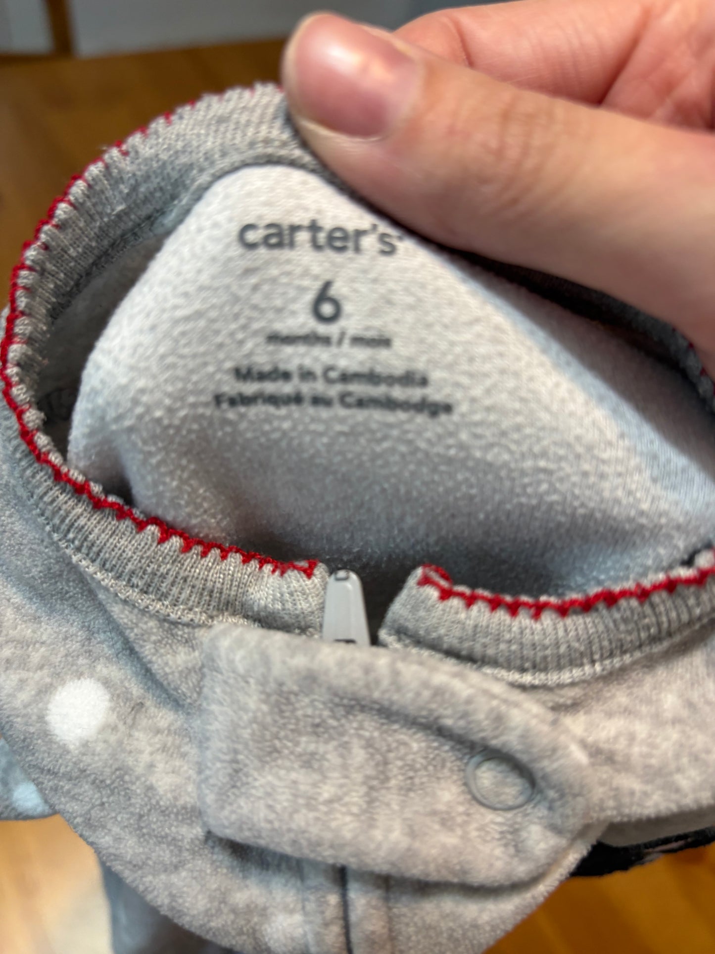 Pyjama carter’s 6 mois