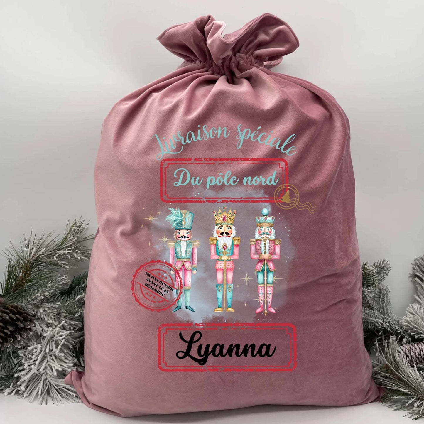 Poche à cadeaux casse-noisette * personnalisable*