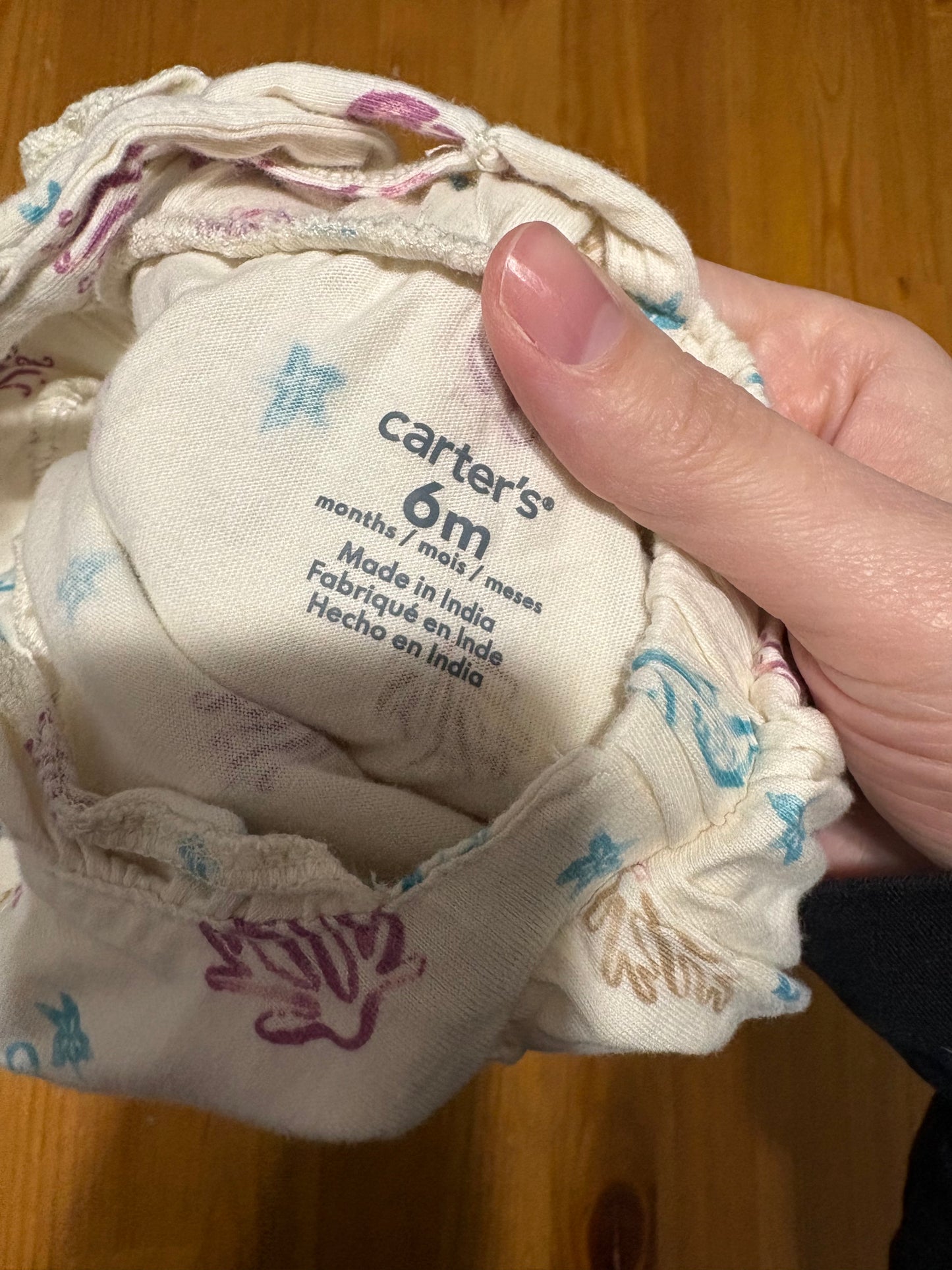 Barboteuse carter’s 6 mois