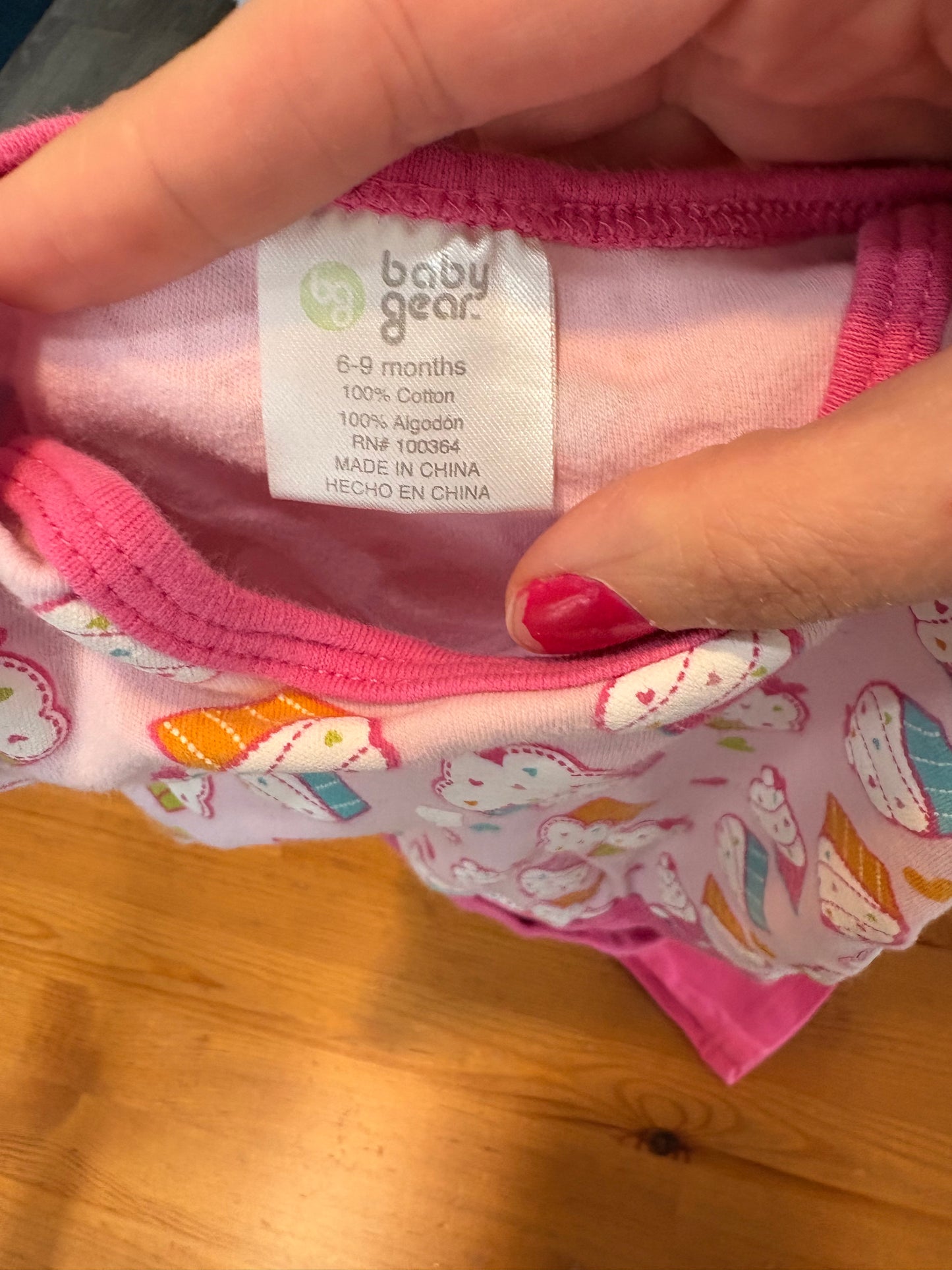 ensemble baby gear 6-9 mois