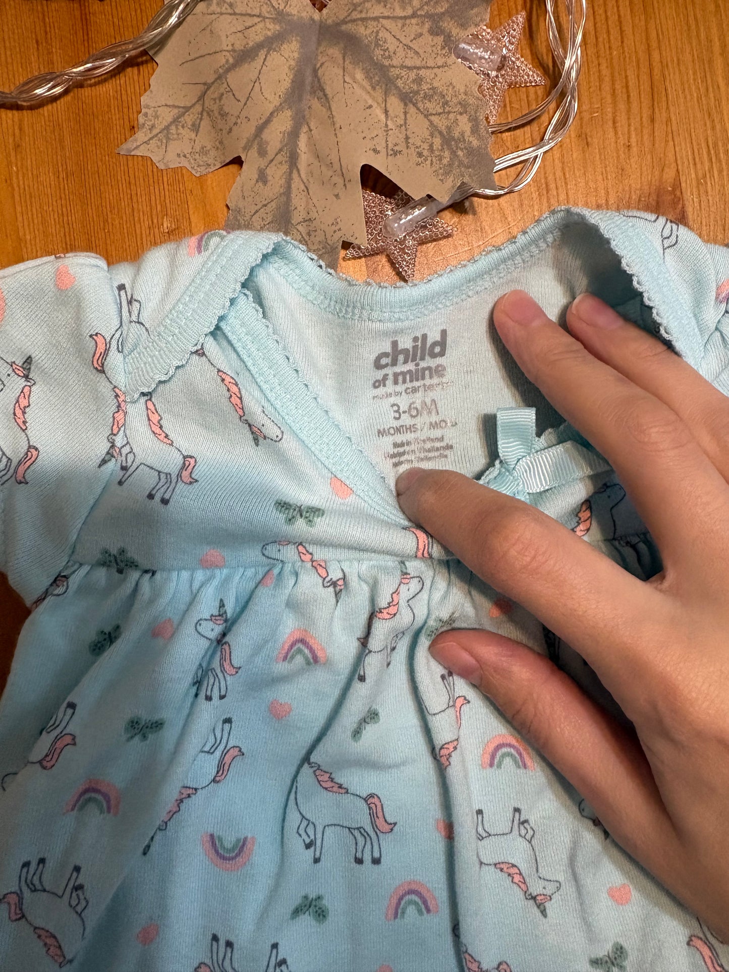 Robe barboteuse 3-6 mois état neuf