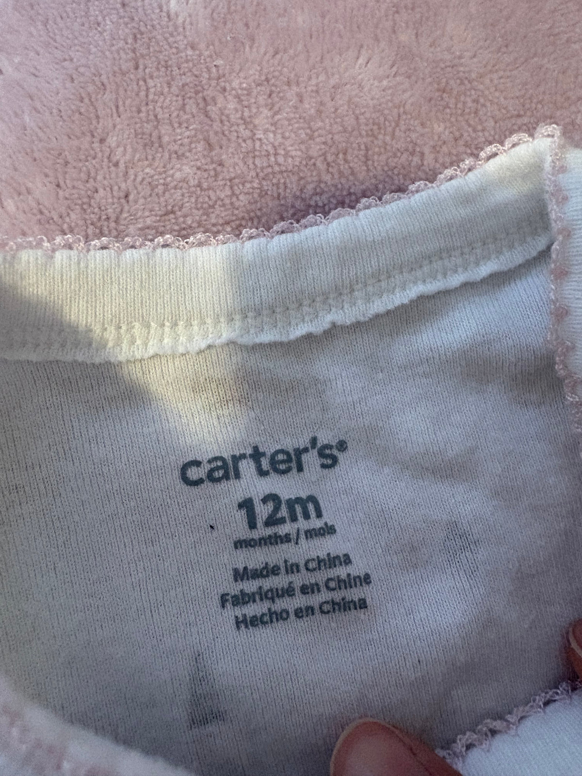 Cache-couche carter’s 12 mois