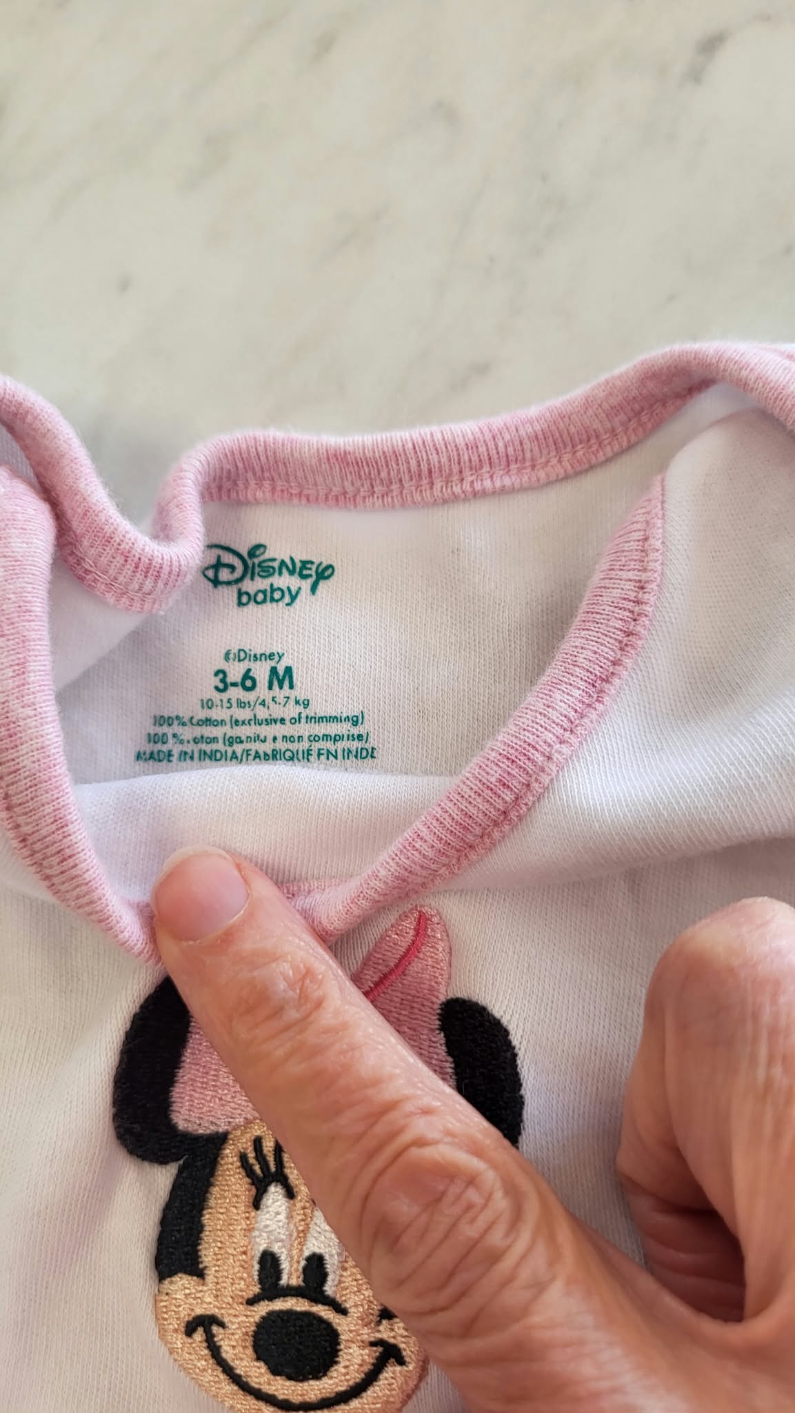 Cache-couche disney 3-6 mois
