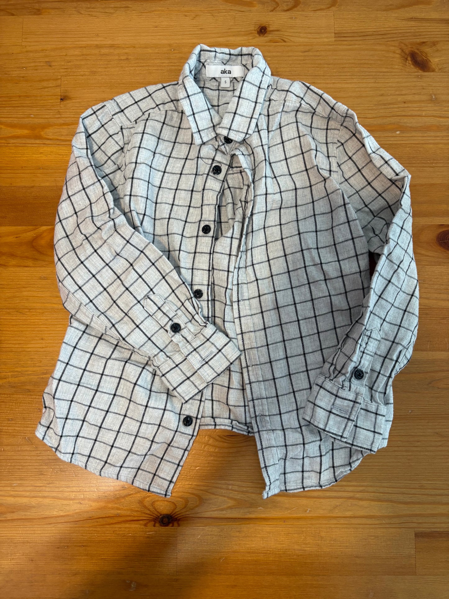 Veste flanelle Aka 5 ans