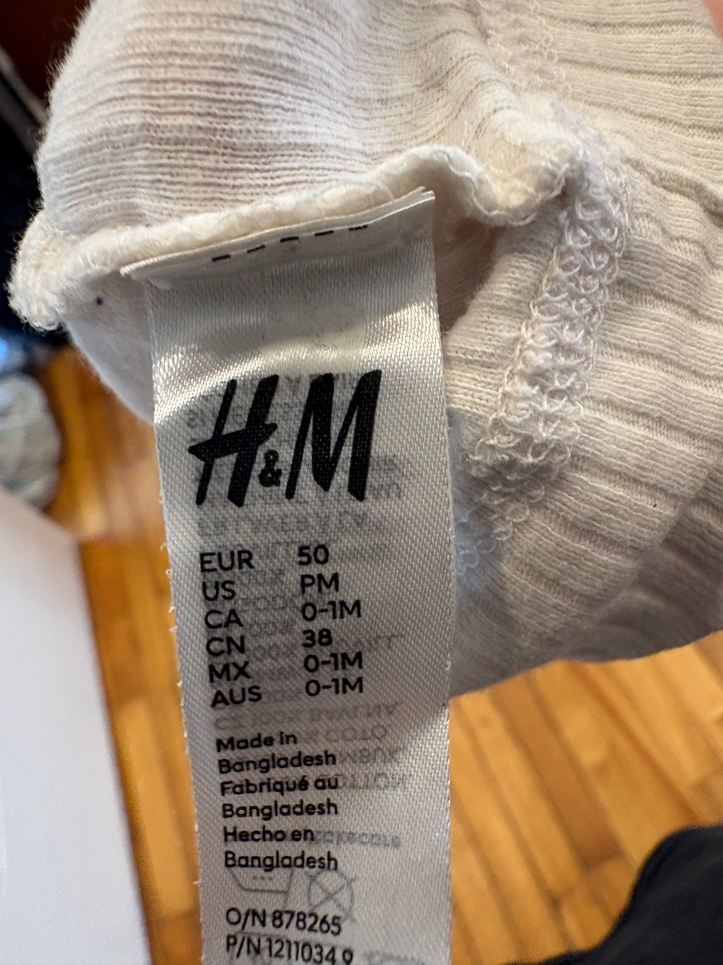 Chapeau H&M 0-1 mois (cmb)