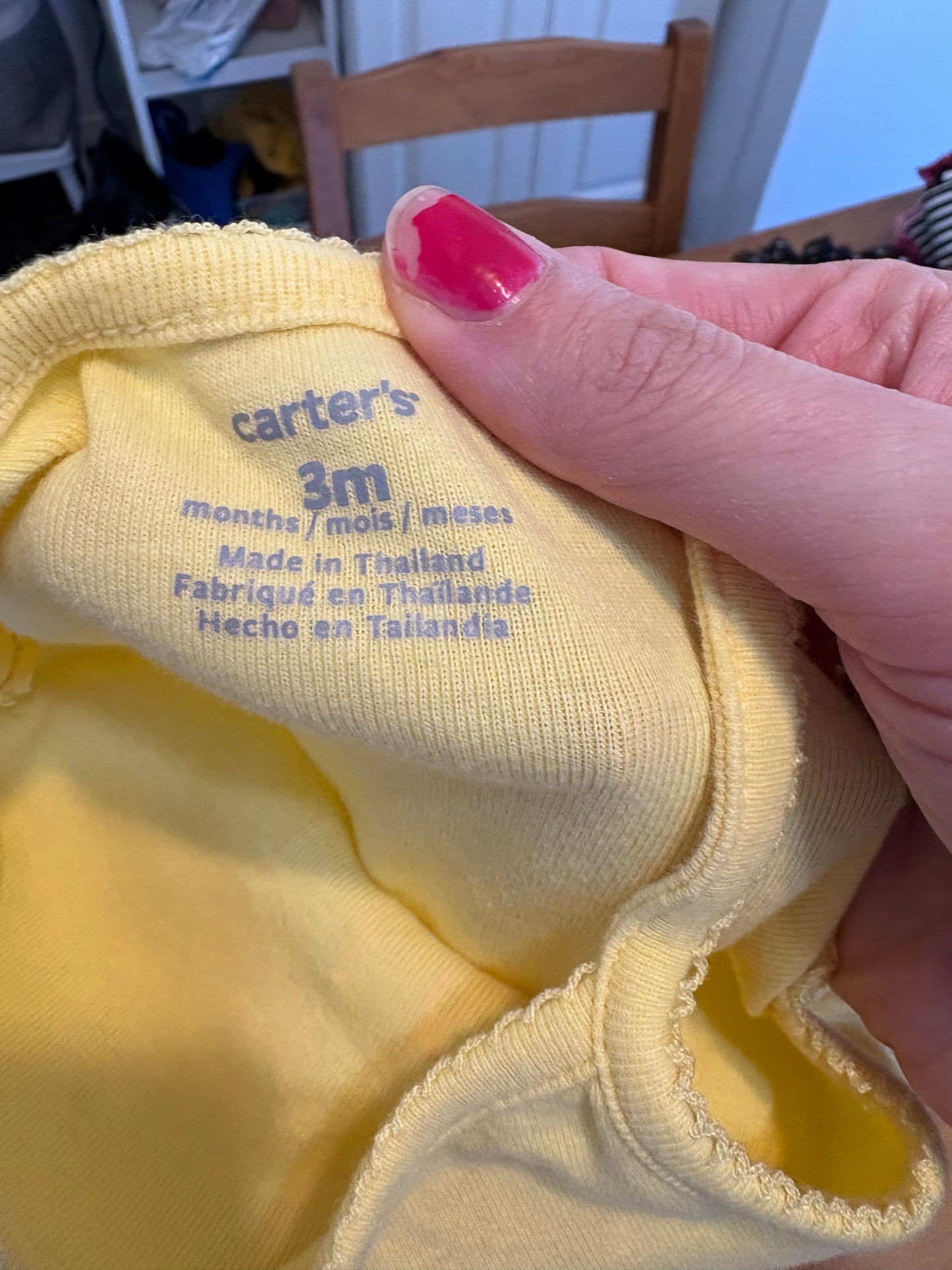 cache-couche carter’s 3 mois