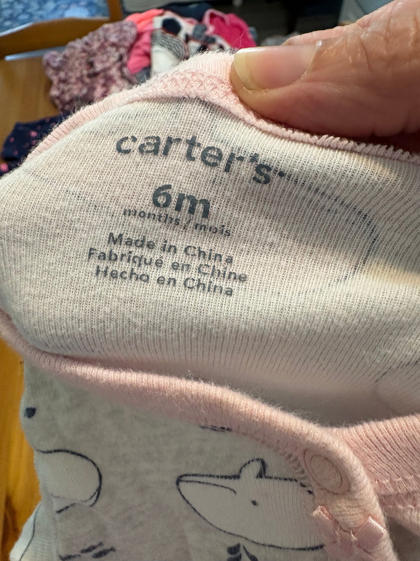 Pyjama carter’s 6 mois
