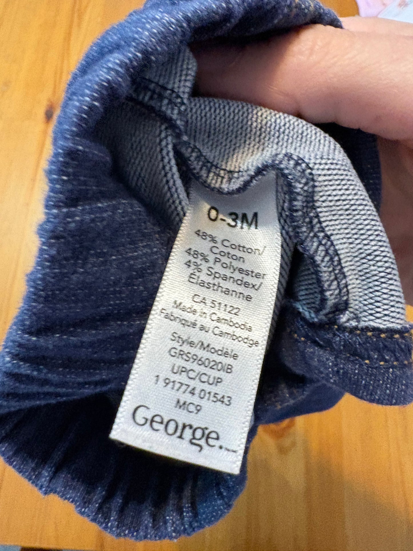 short george 0-3 mois Rabais estival 20% applicable automatiquement au panier