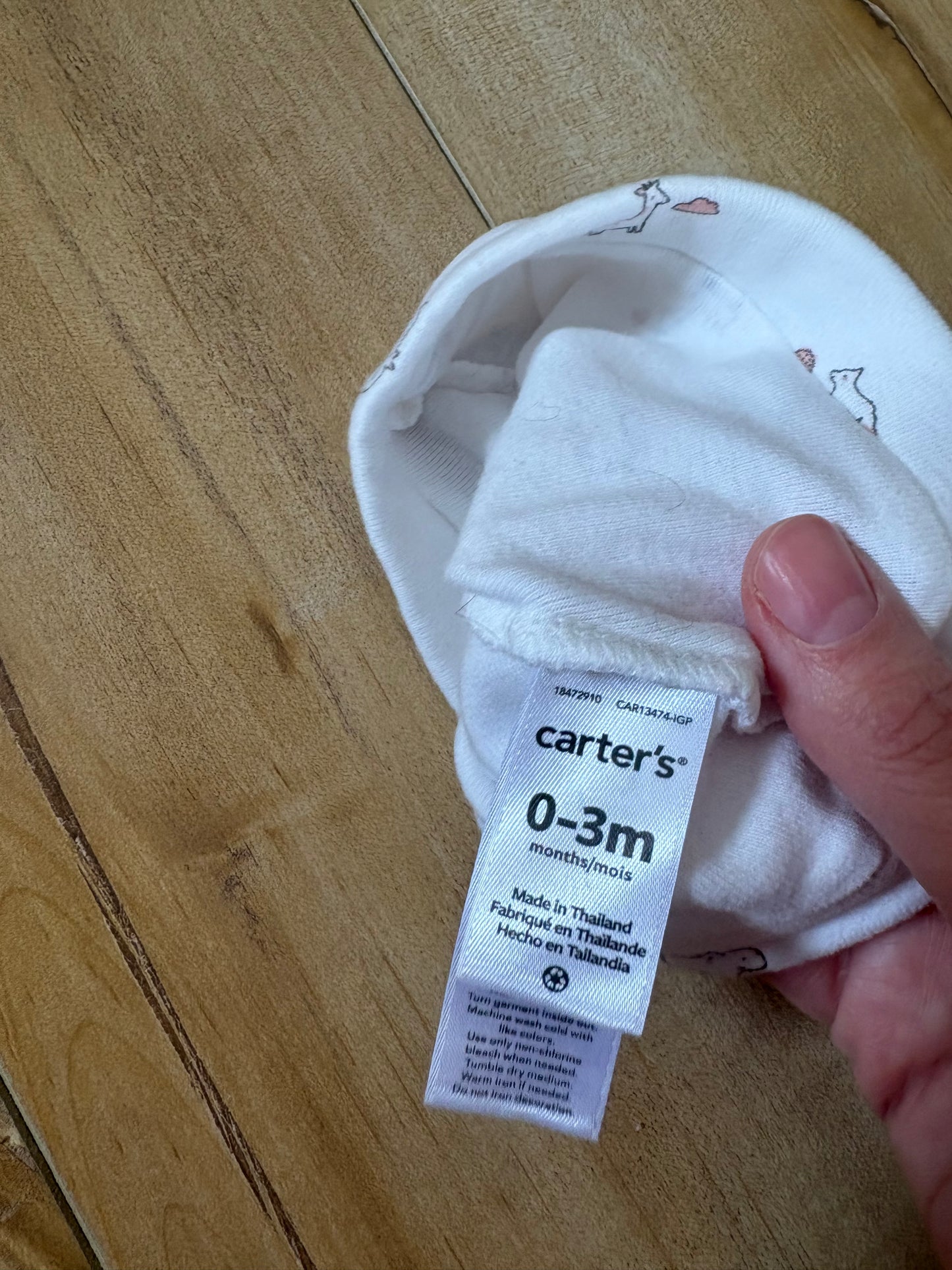 Bonnet carter’s 0-3 mois