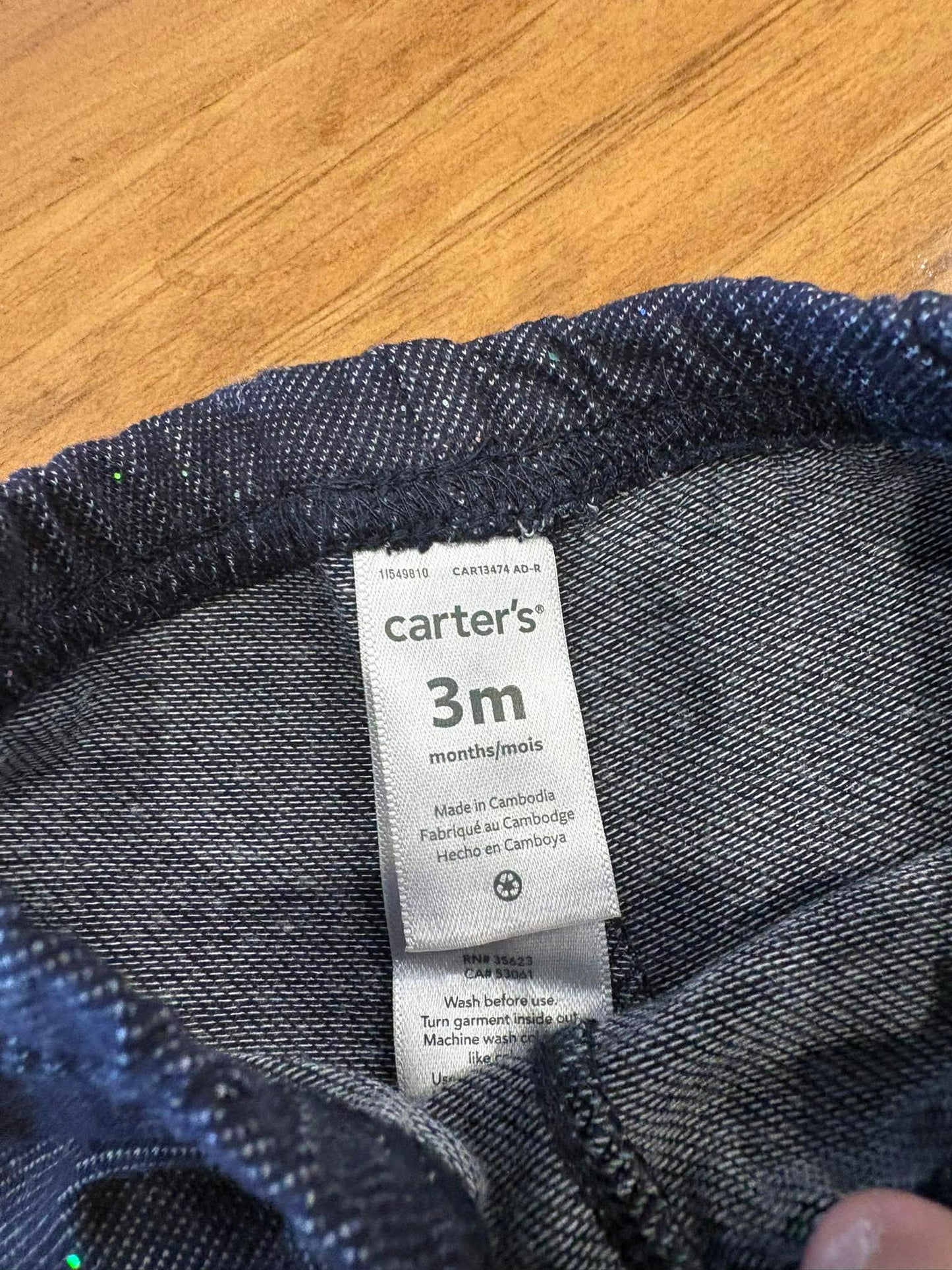 legging carter’s 3 mois
