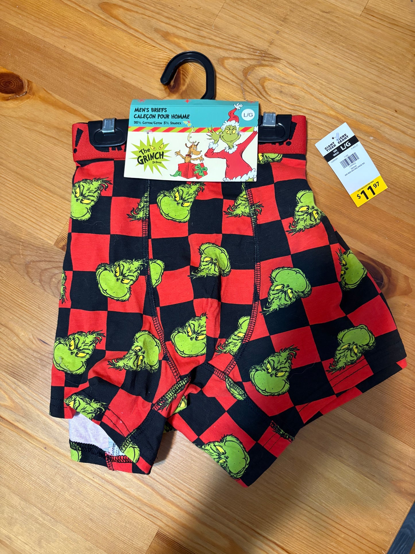 Boxer Large the grinch neuf