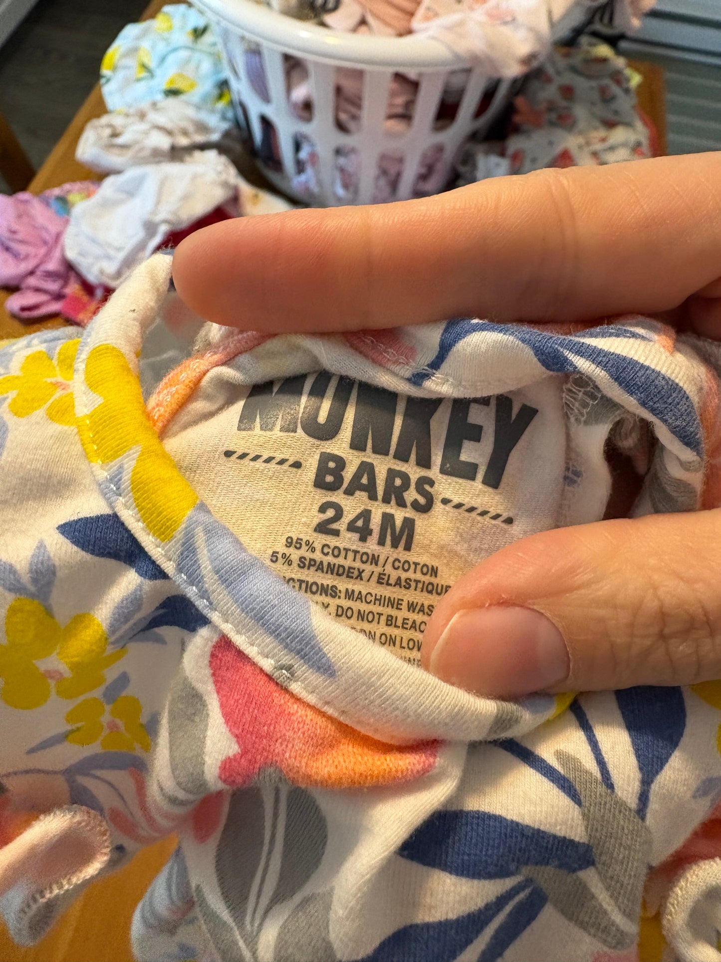 Robe monkey bar 24 mois ** fait petit **