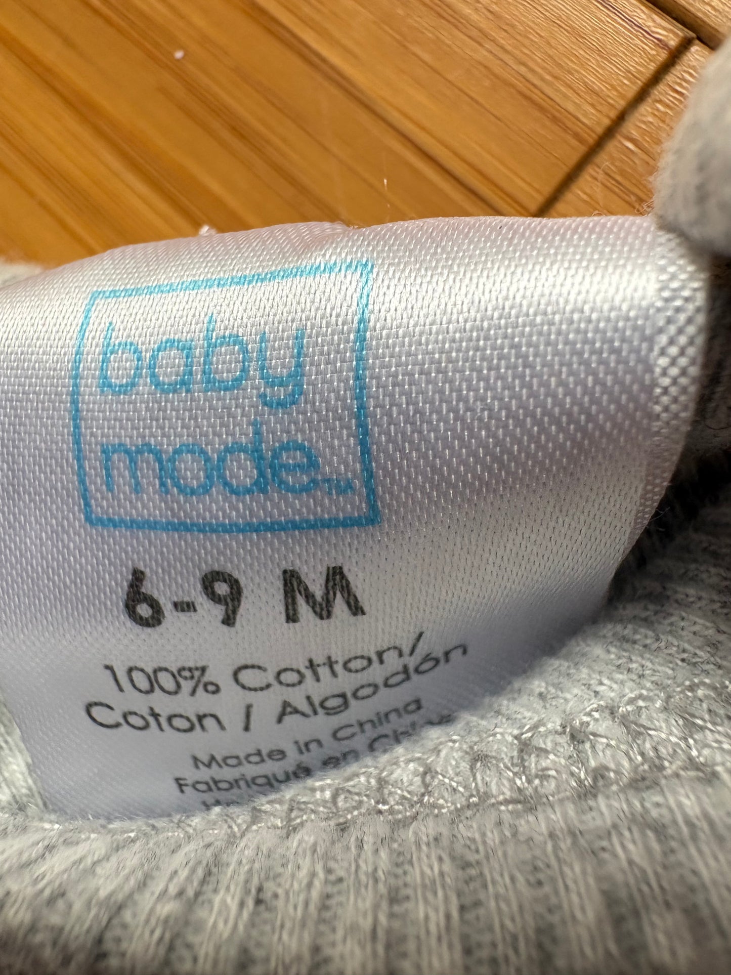 Cache couche baby mode 6-9 mois (cmb)