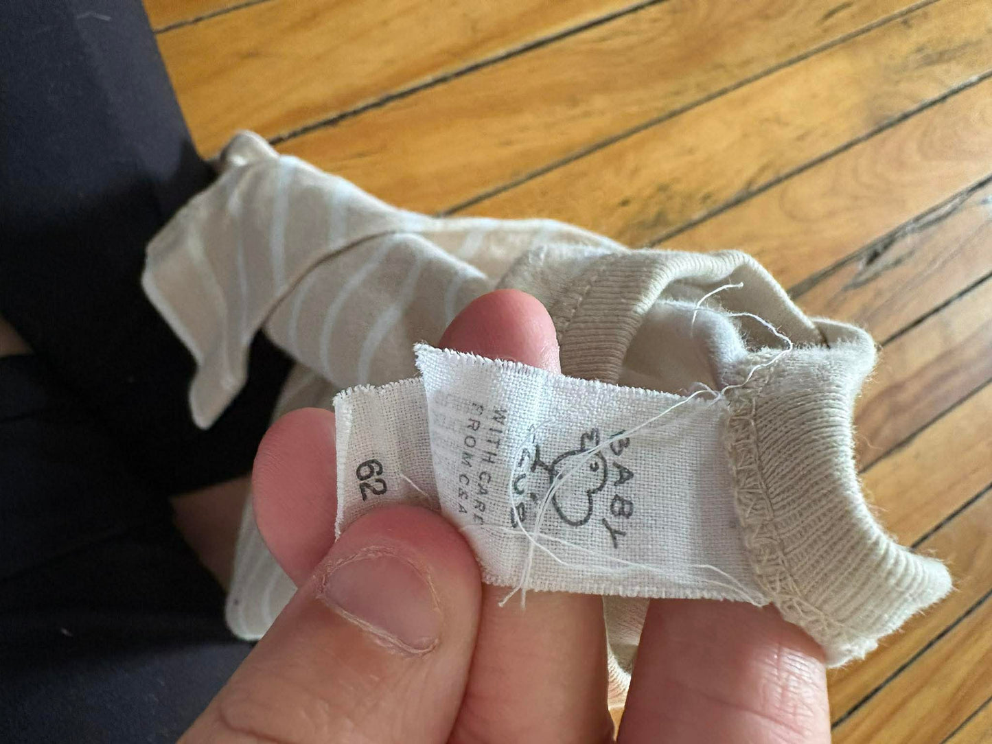 Cache-couche baby 6 mois