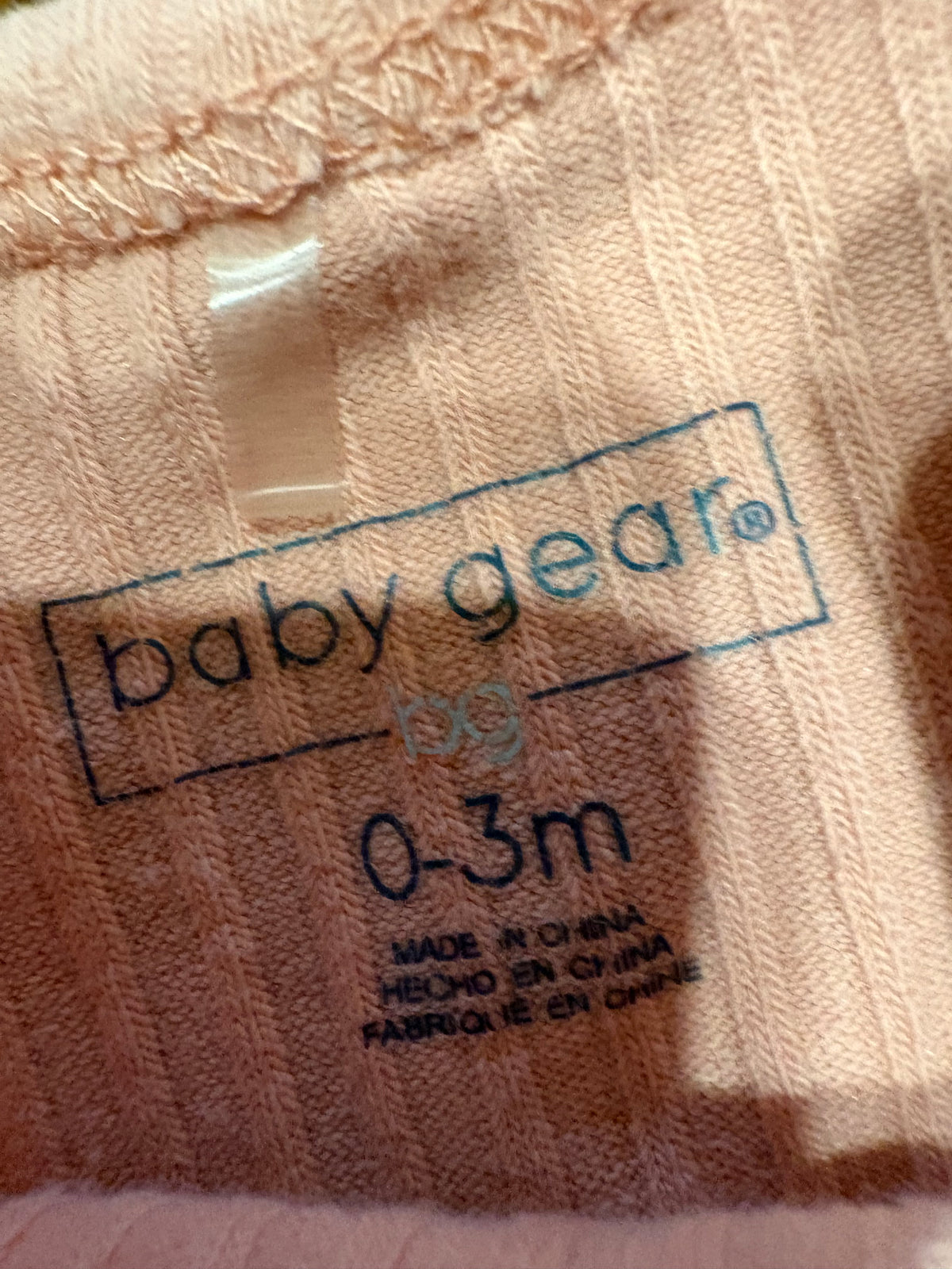 Cache couche baby gear 0-3 mois (cmb)