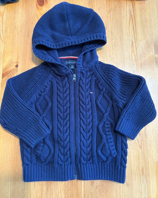 Magnifique Veste tricot tommy hilfiger 18 mois