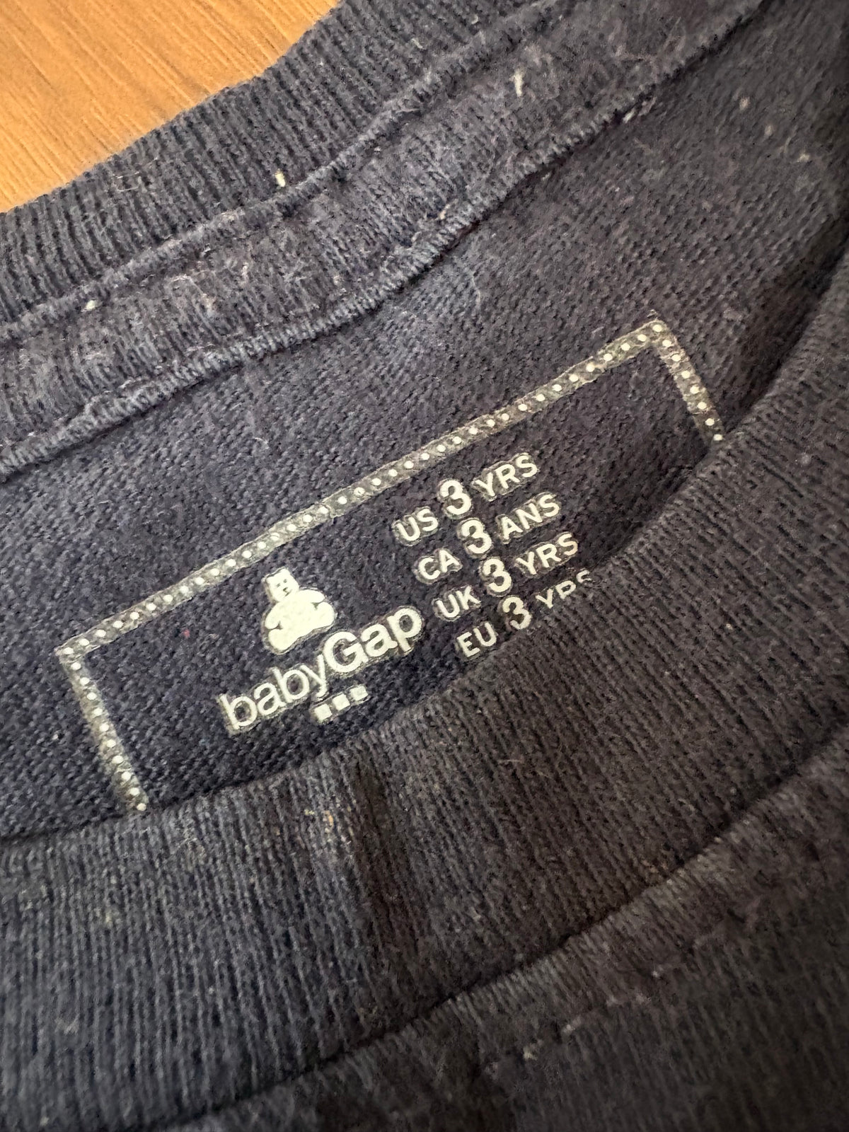 Chandail baby gap 3T (cmb)