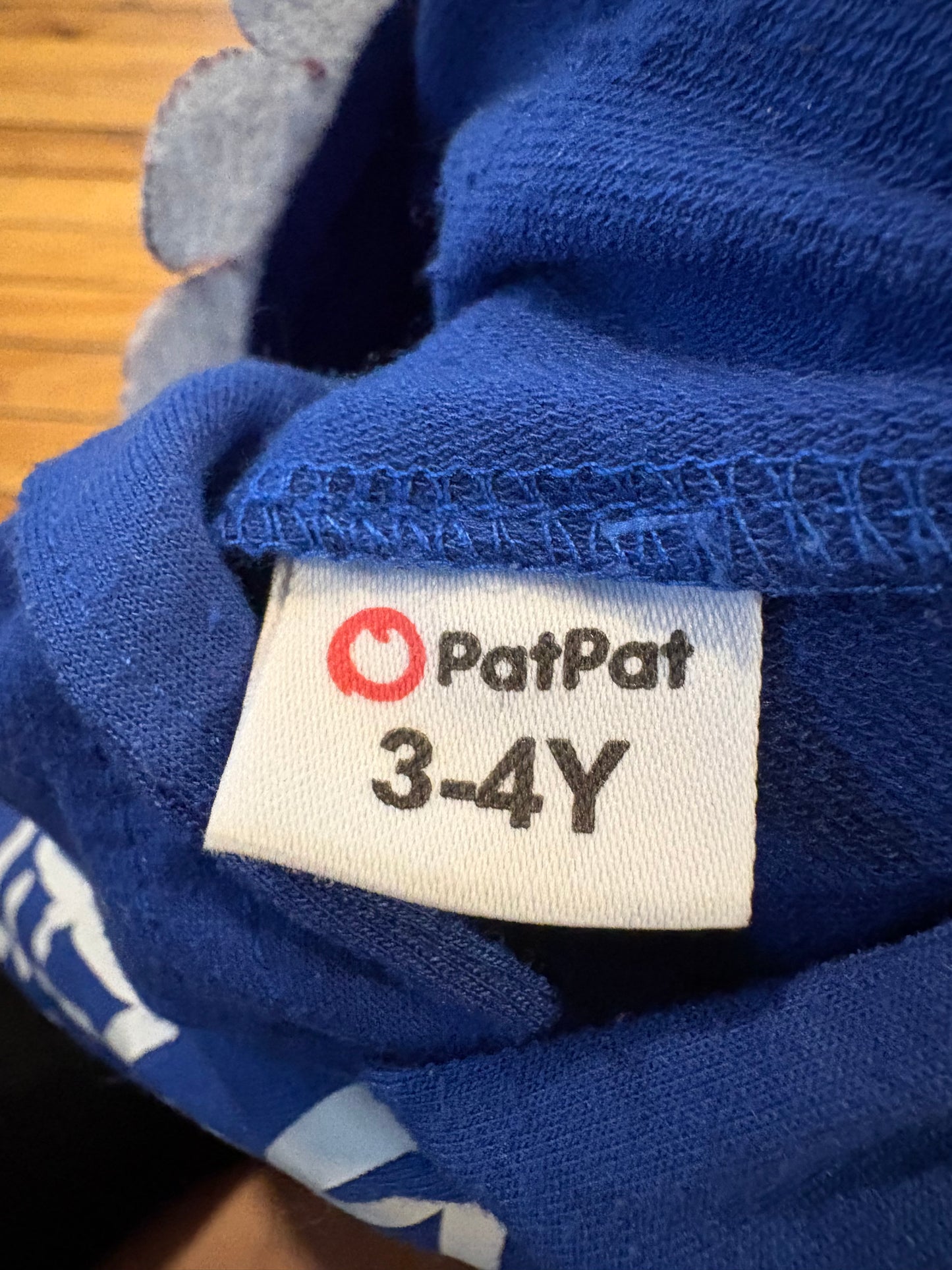 Hoodie patpat 3-4 ans