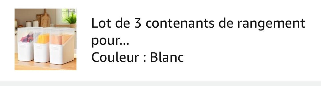3 Contenant pour frigo neuf valeur 10$ sur amazon haul