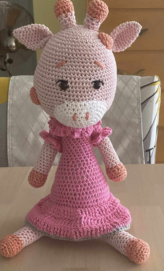 Peluche girafe personnalisable