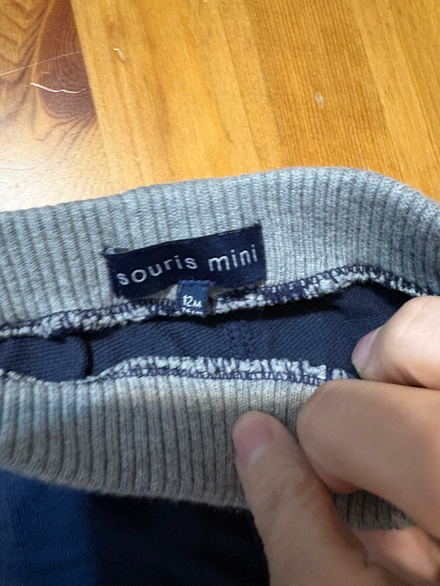 Short souris mini 12 mois état neuf