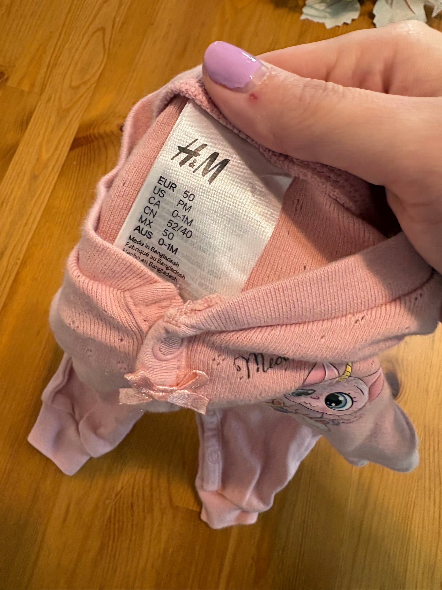 Pyjama h&m 0-1 mois