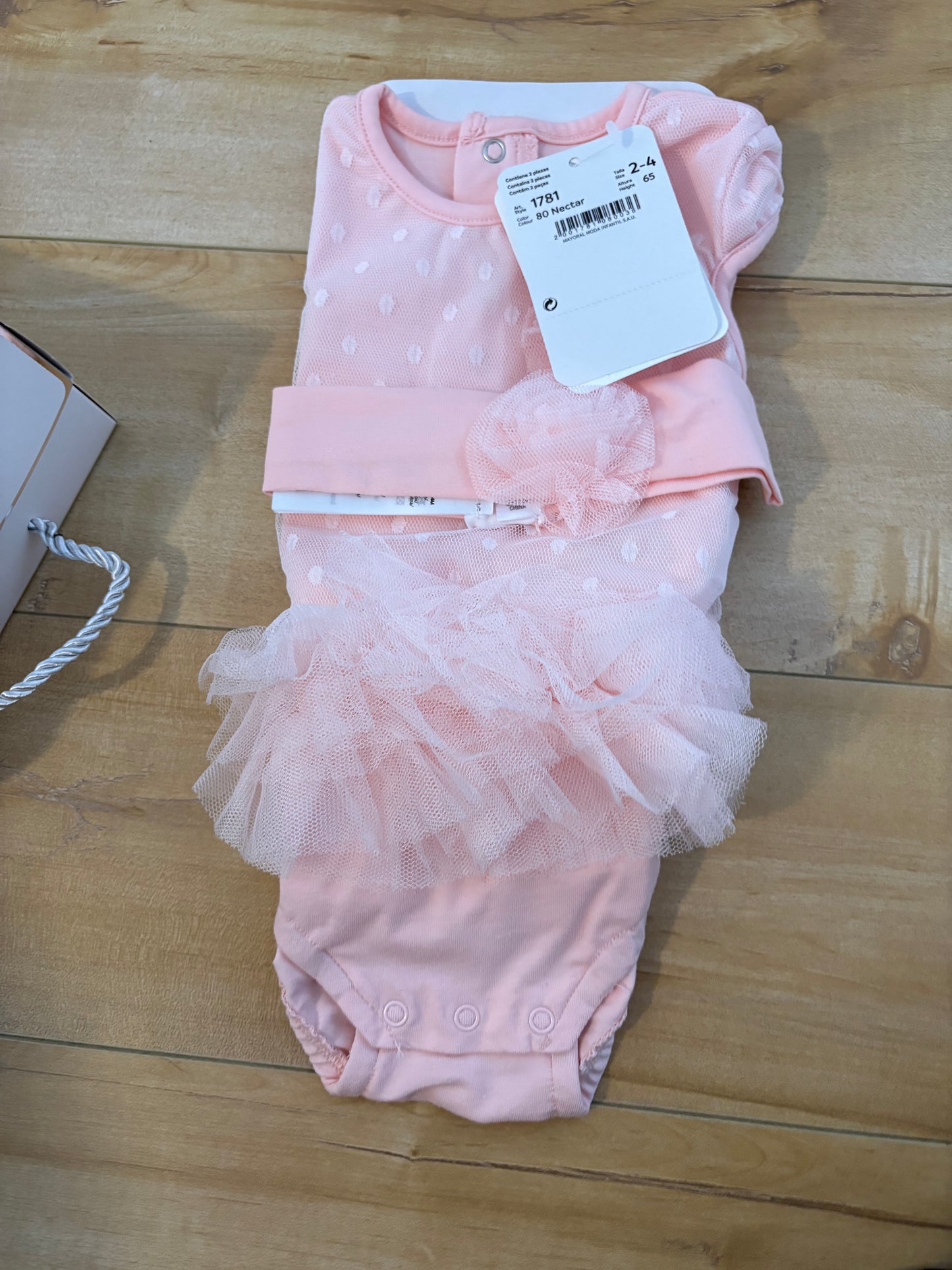 Ensemble tutu mayoral neuf nouveau née