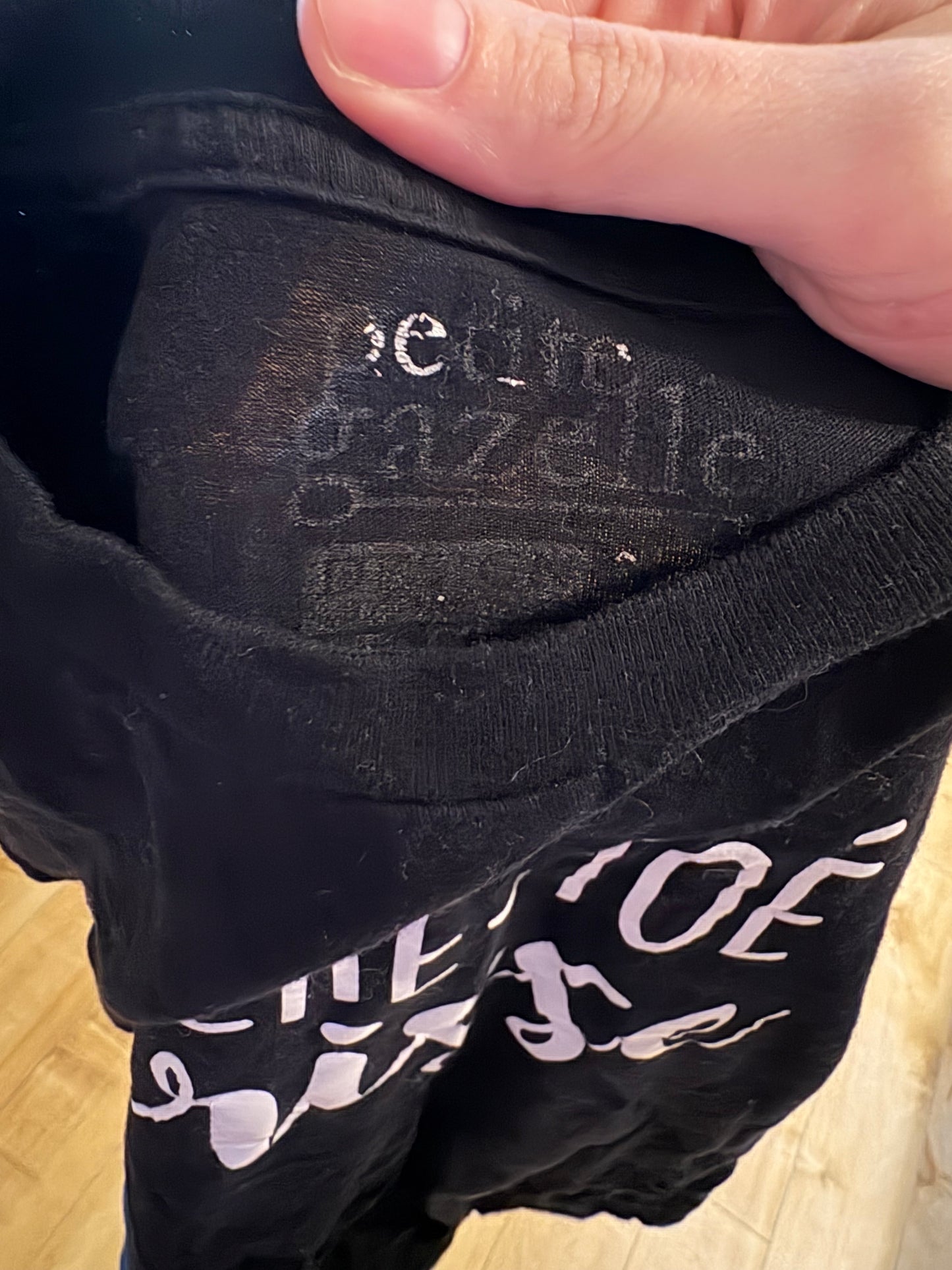 T-shirt gère toé crisse Mademoiselle gazelle xsmall