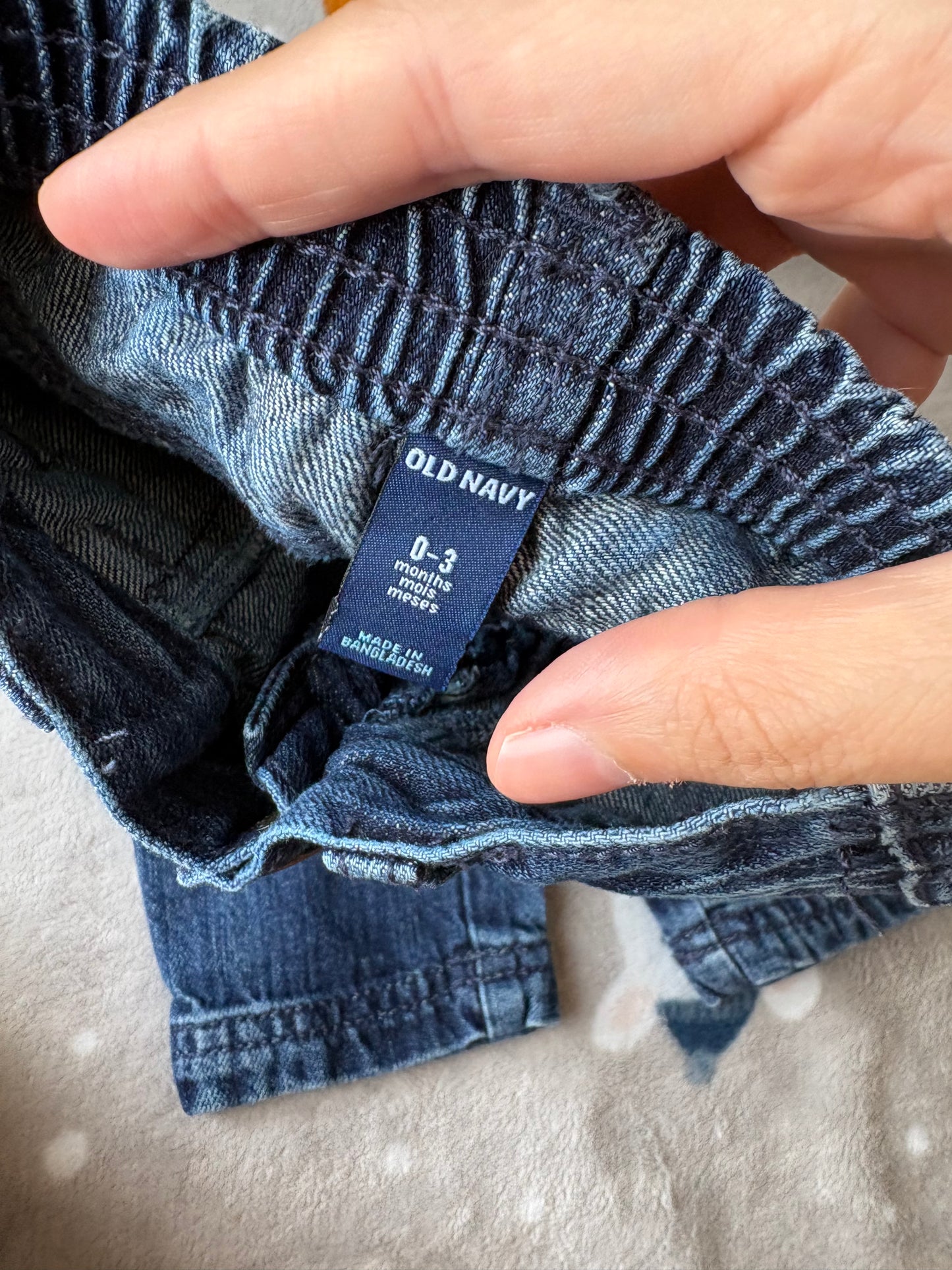 jeans old navy 0-3 mois