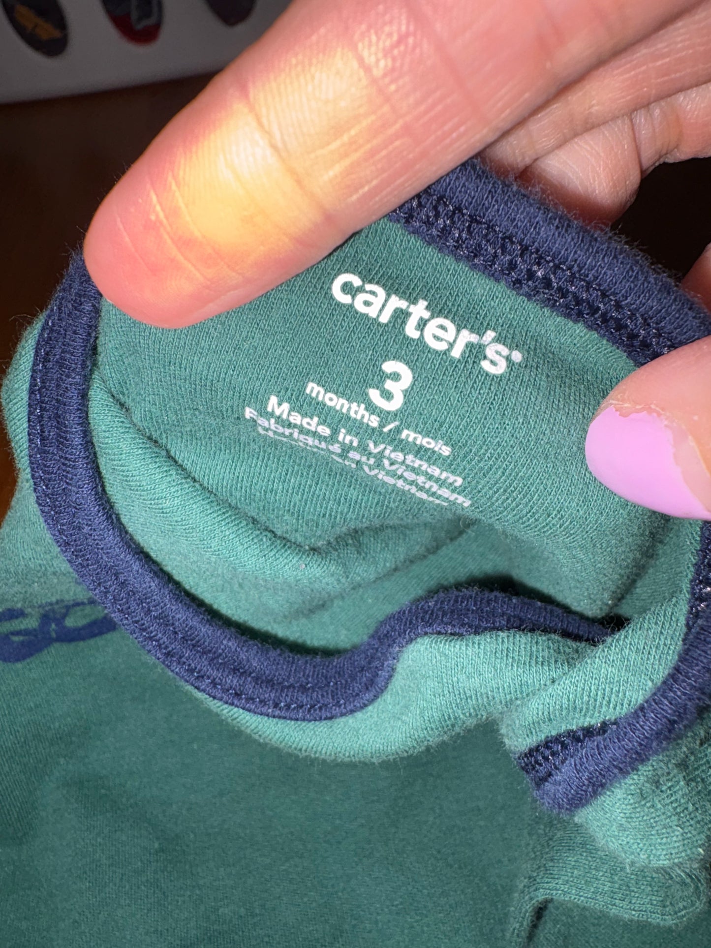 Cache-couche 3 mois carter’s