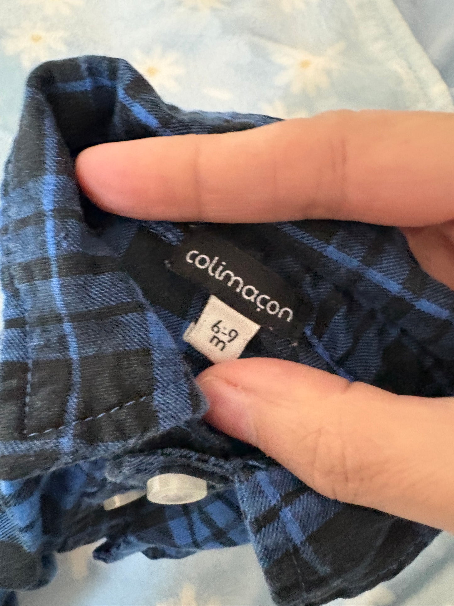 Chemise colimaçon 6-9 mois