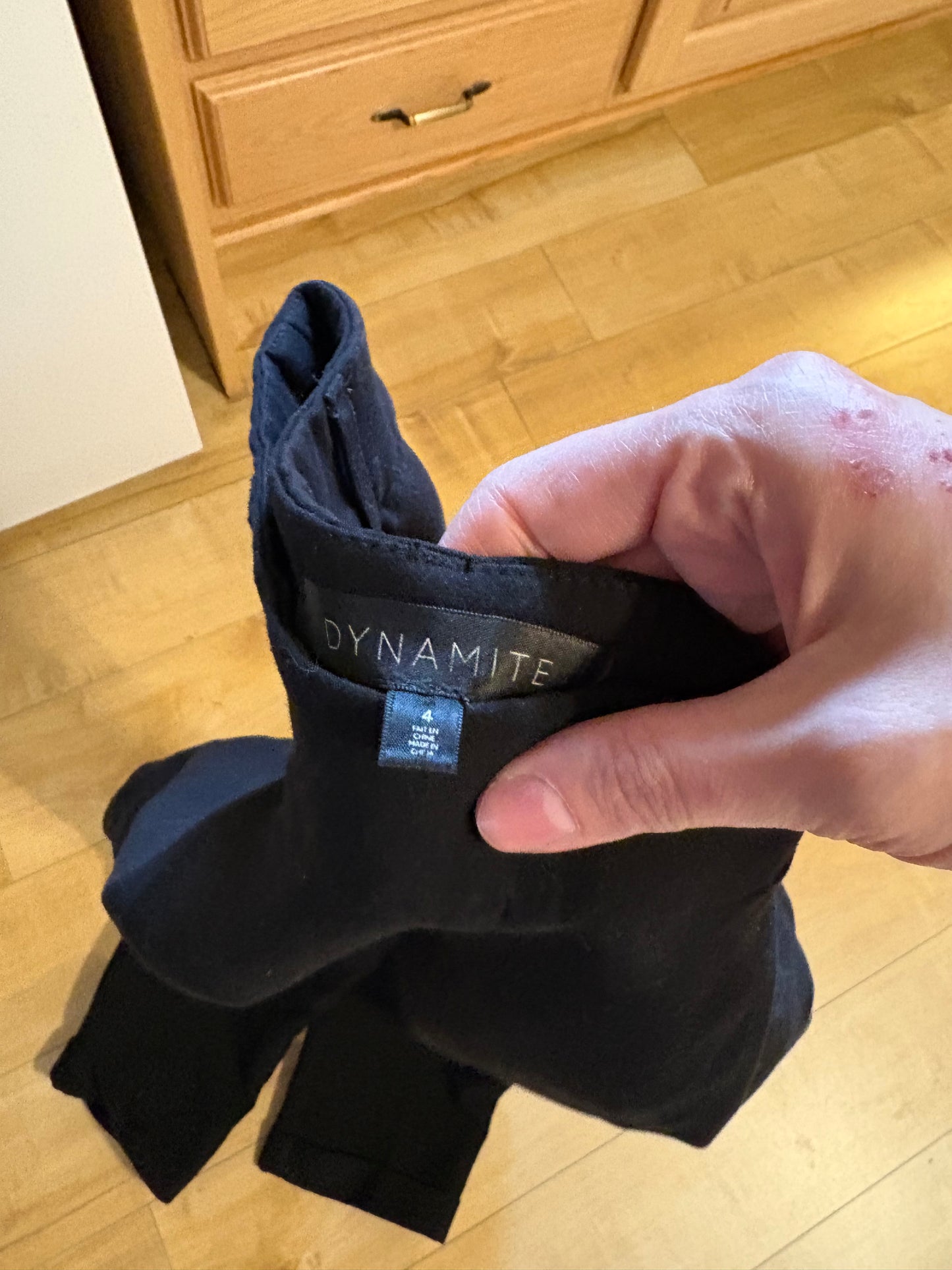 Pantalon dynamite taille 4