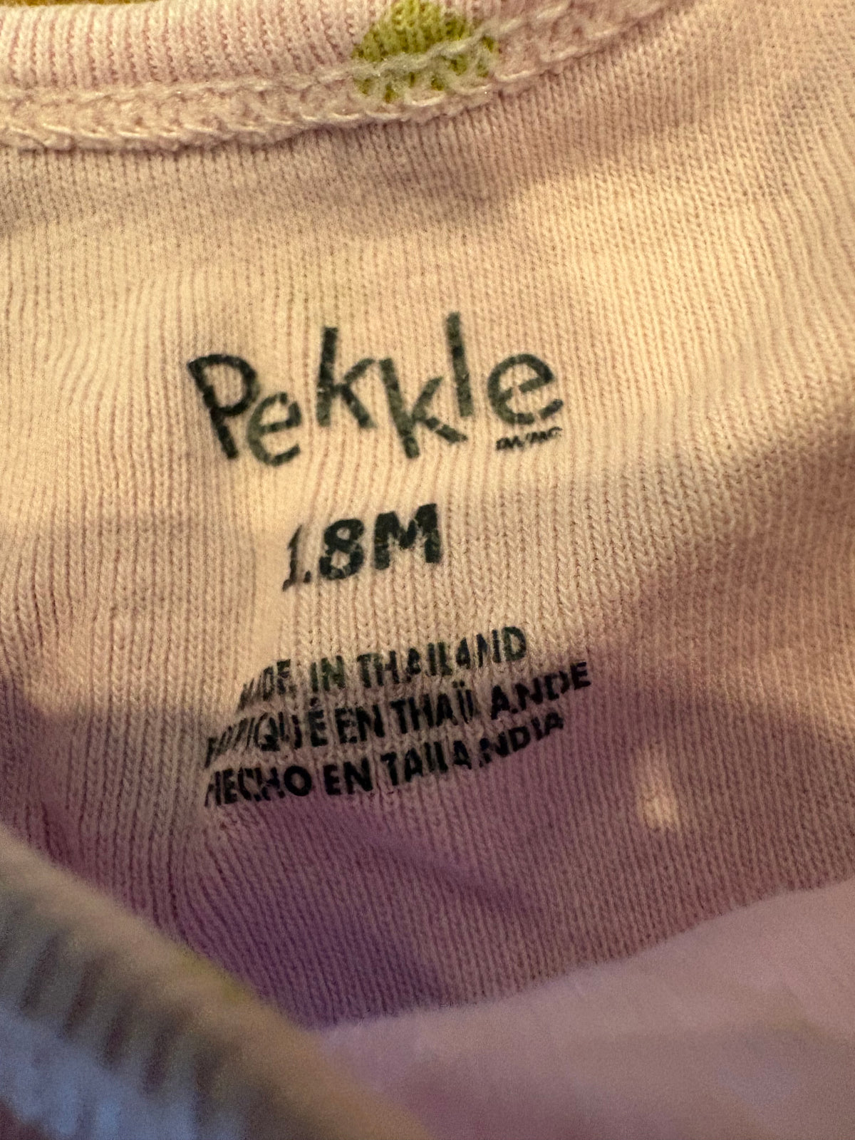 Cache couche Pekkle 18 mois (cmb)