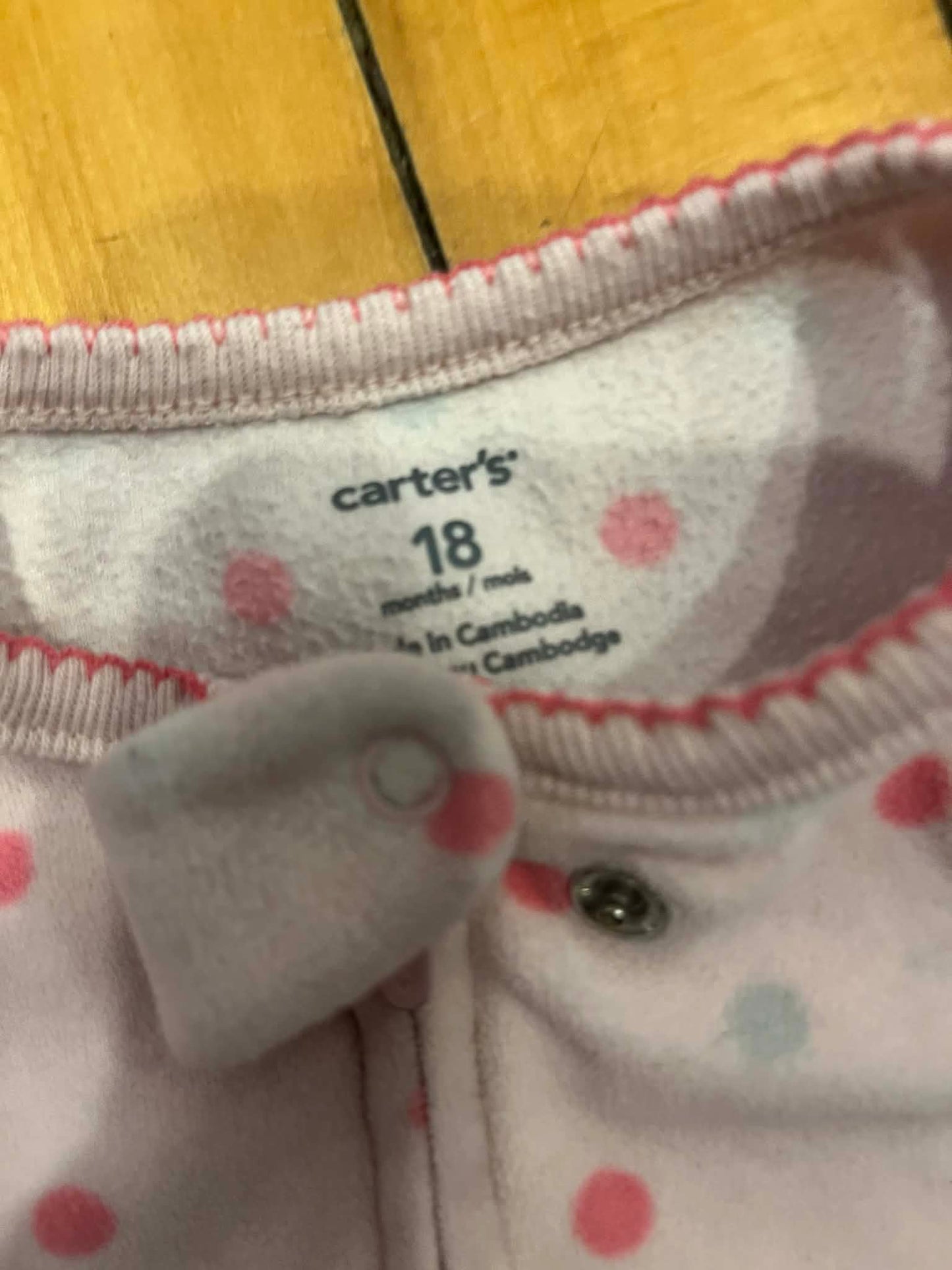 Pyjama carter’s 18 mois