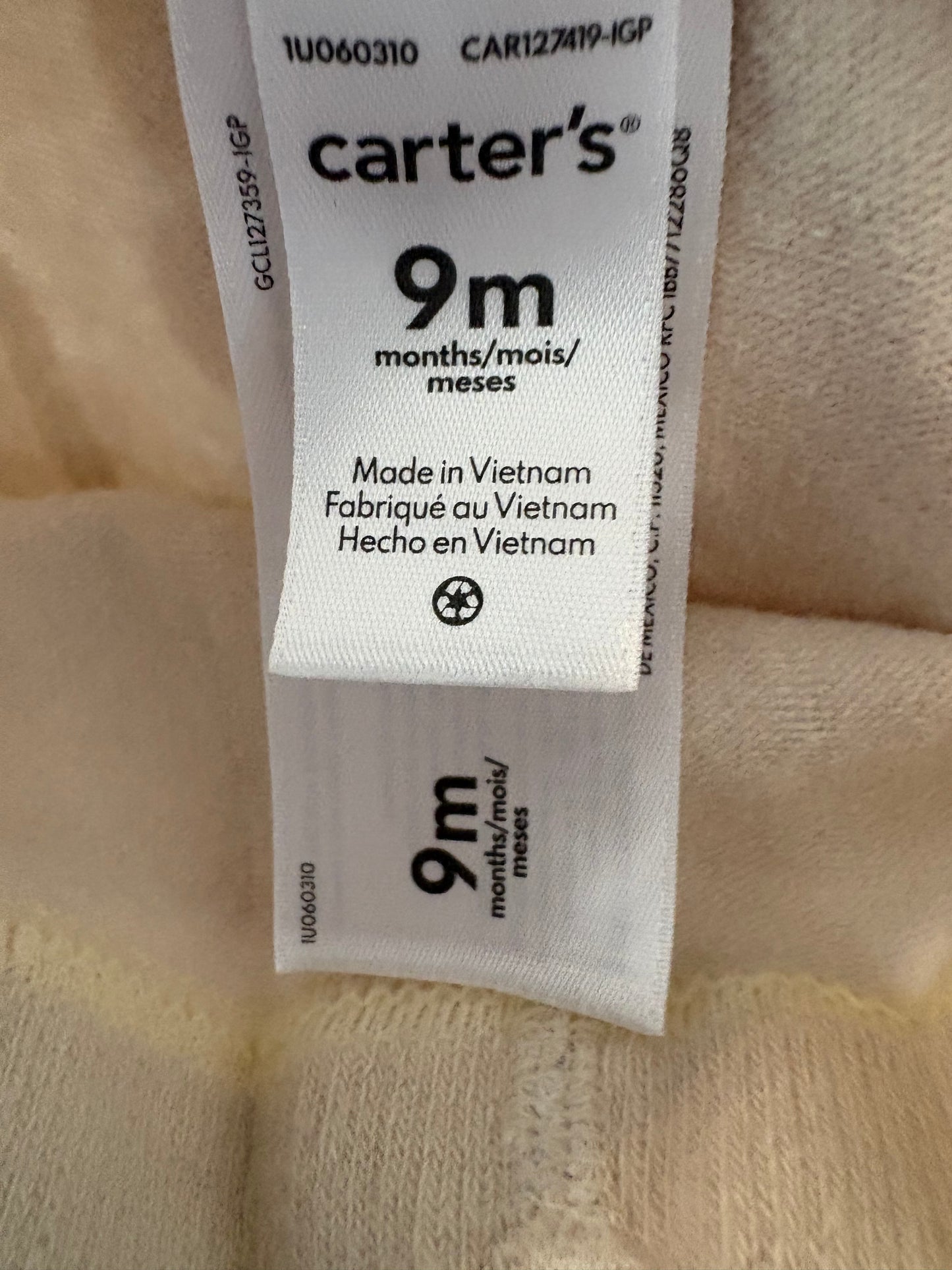 Collant carter's 9 mois (cmb)