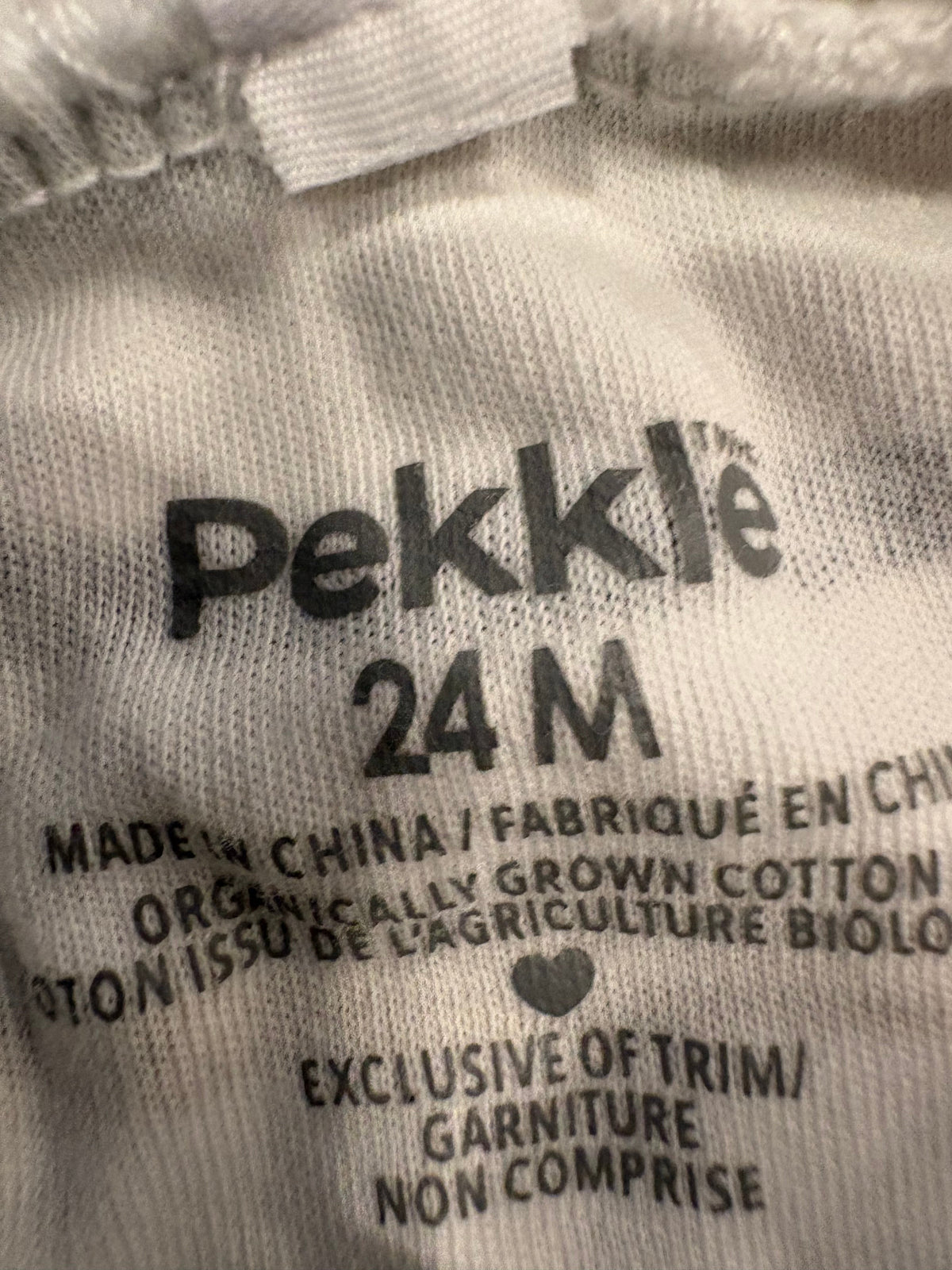 Pyjama Pekkle 24 mois (cmb)