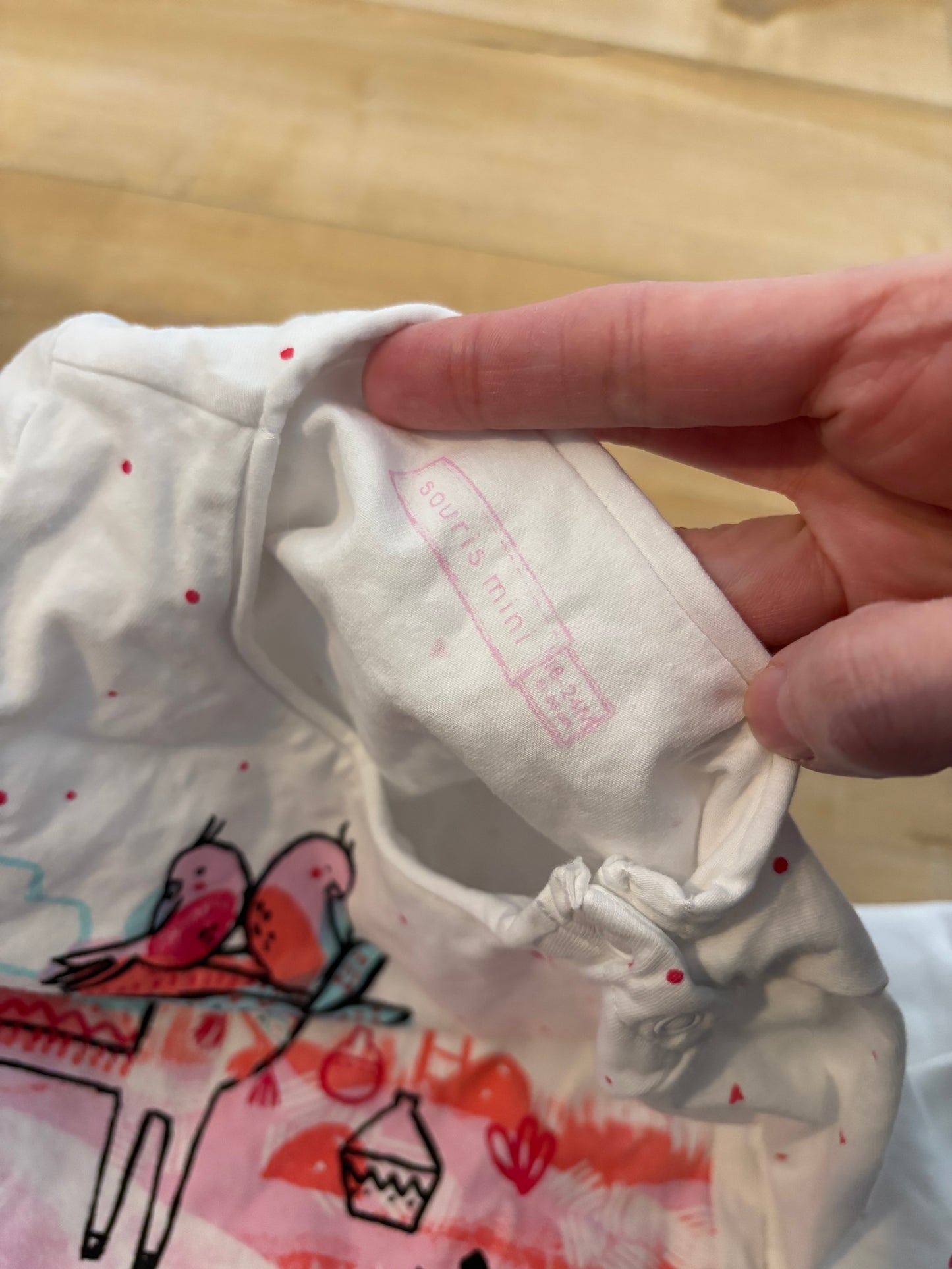 Barboteuse souris mini 18-24 mois