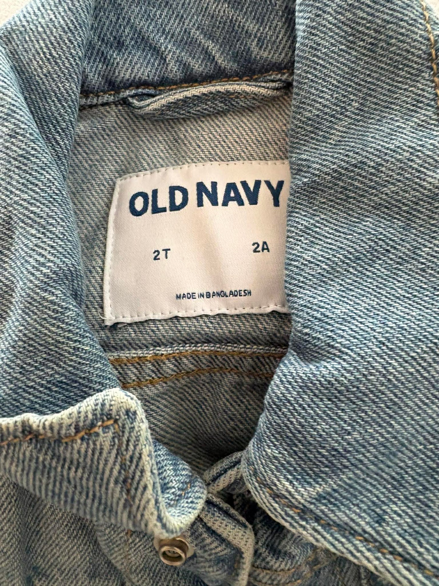 Veste jeans old navy 2T