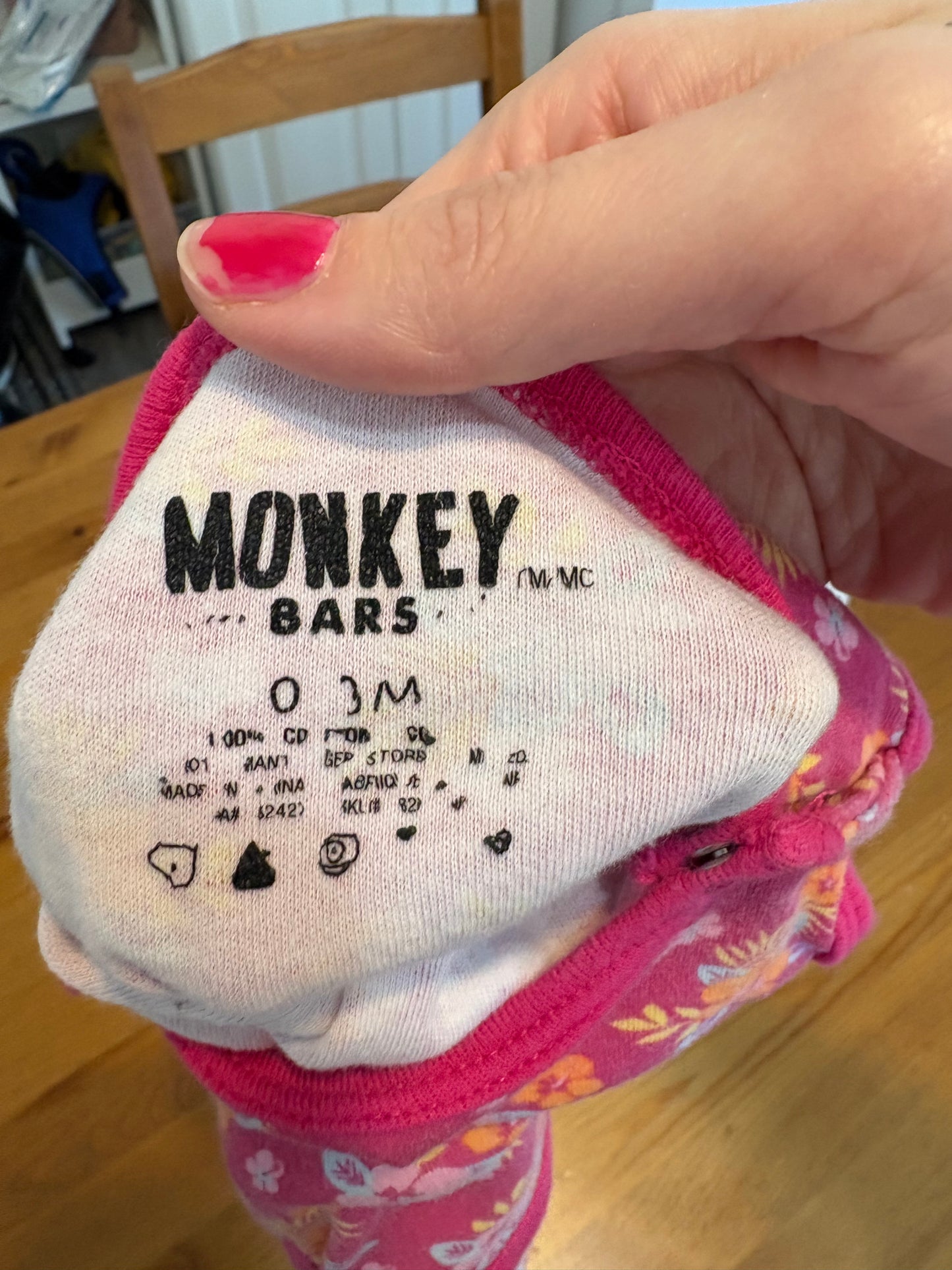 Cache-couche monkey bar 0-3 mois