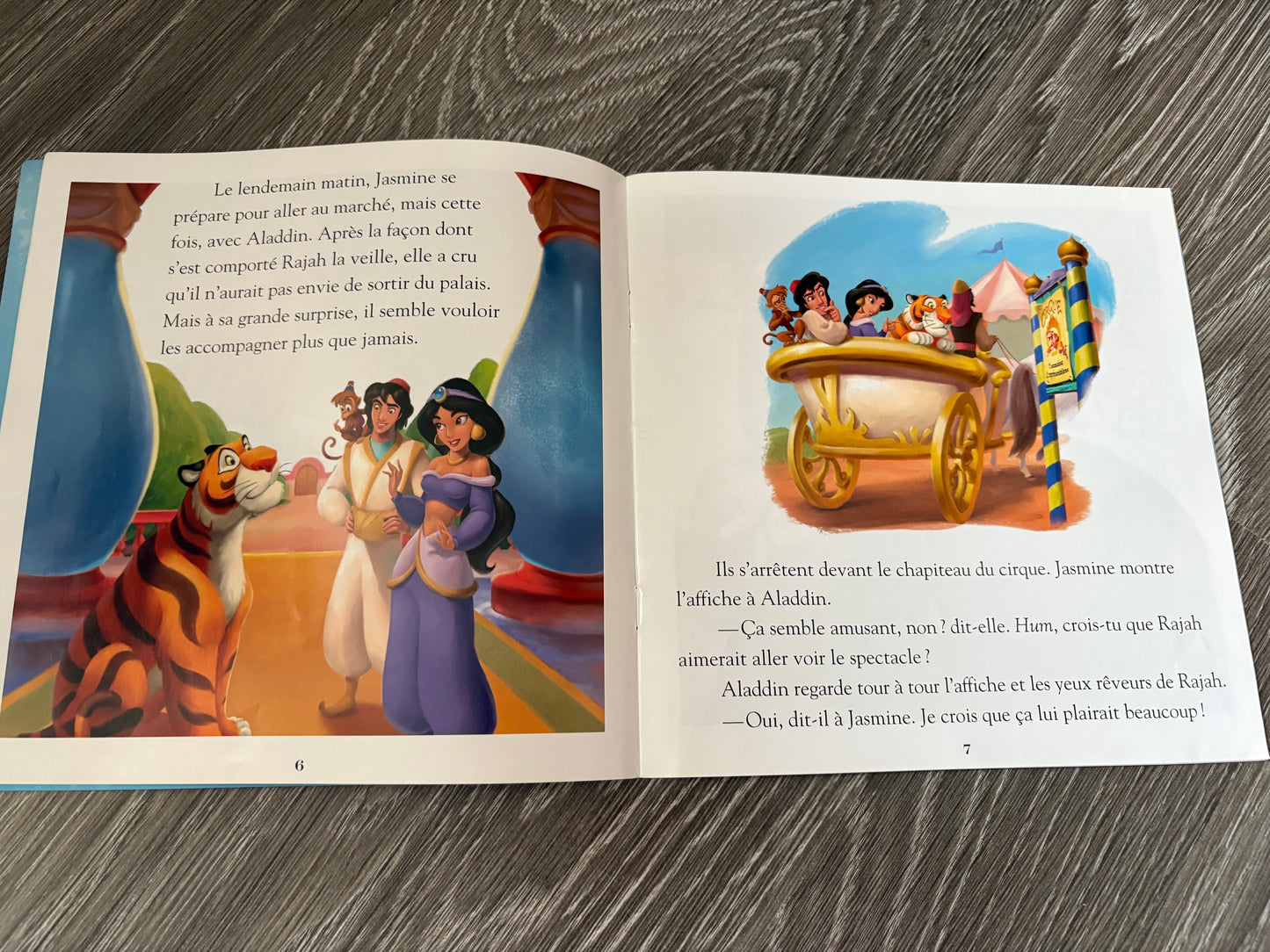 Livre disney un amie pour Rajah