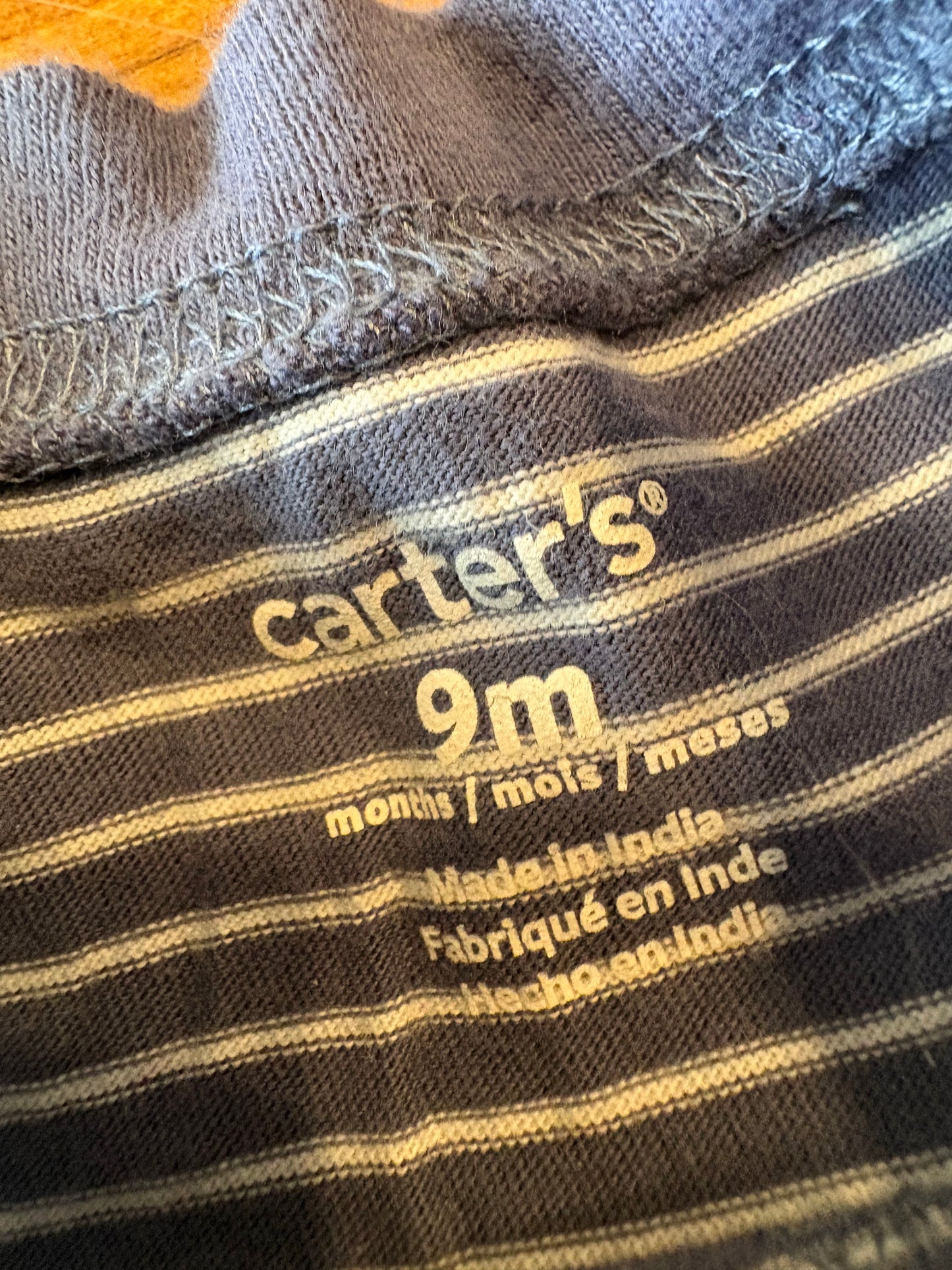 Cache couche carter's 9 mois