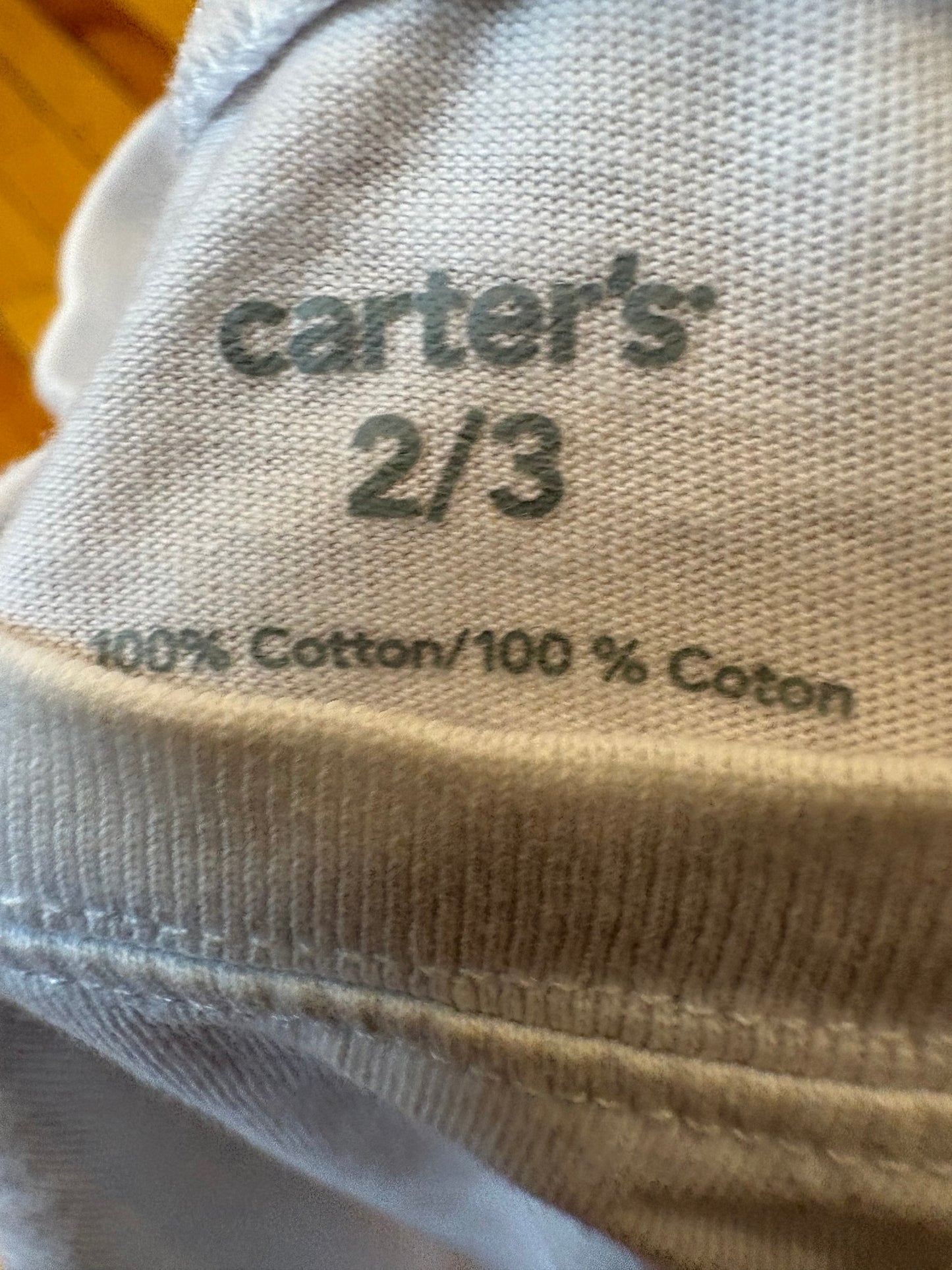 Chandail carter 2-3 ans