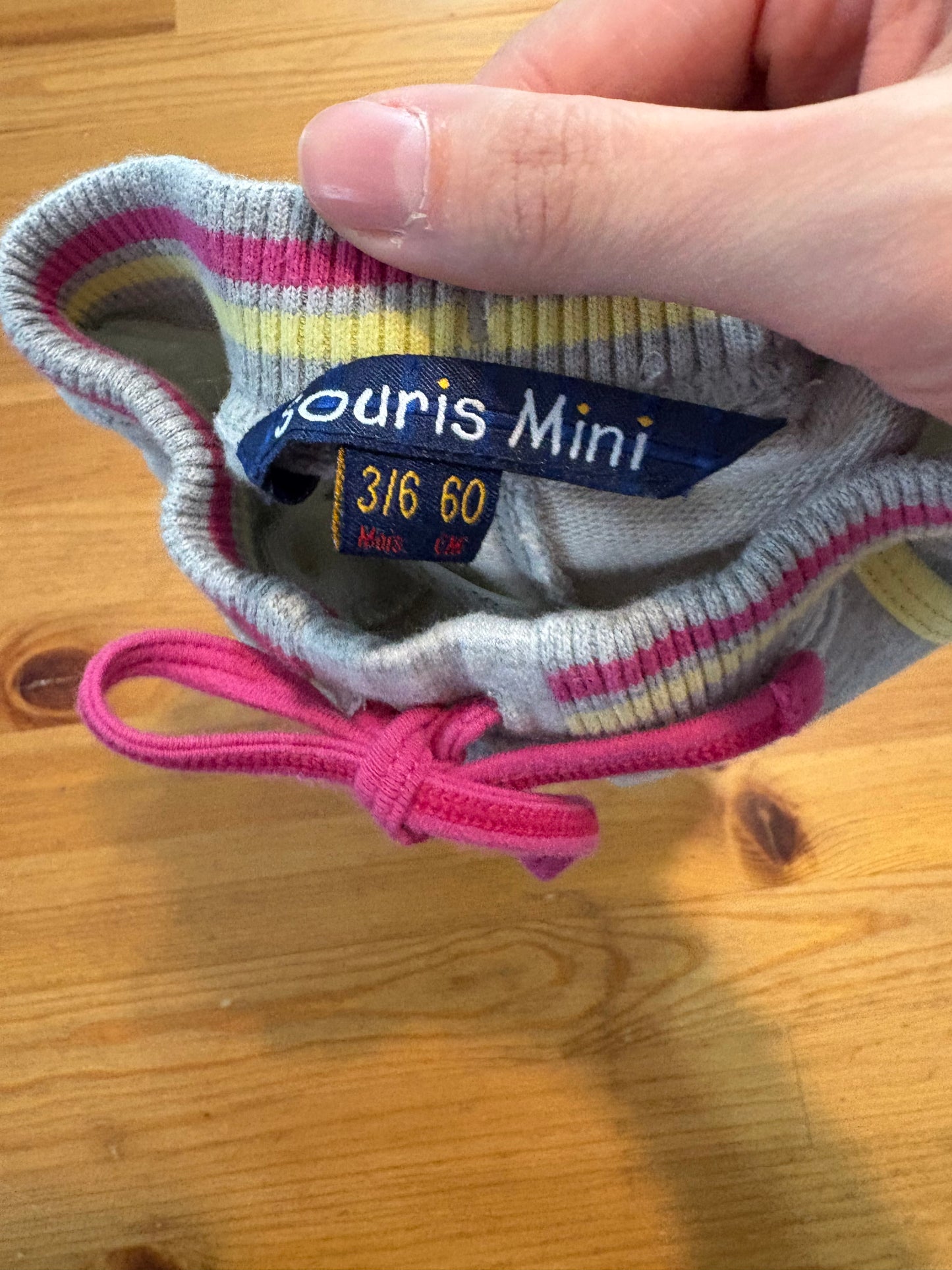 Short souris mini 3-6 mois