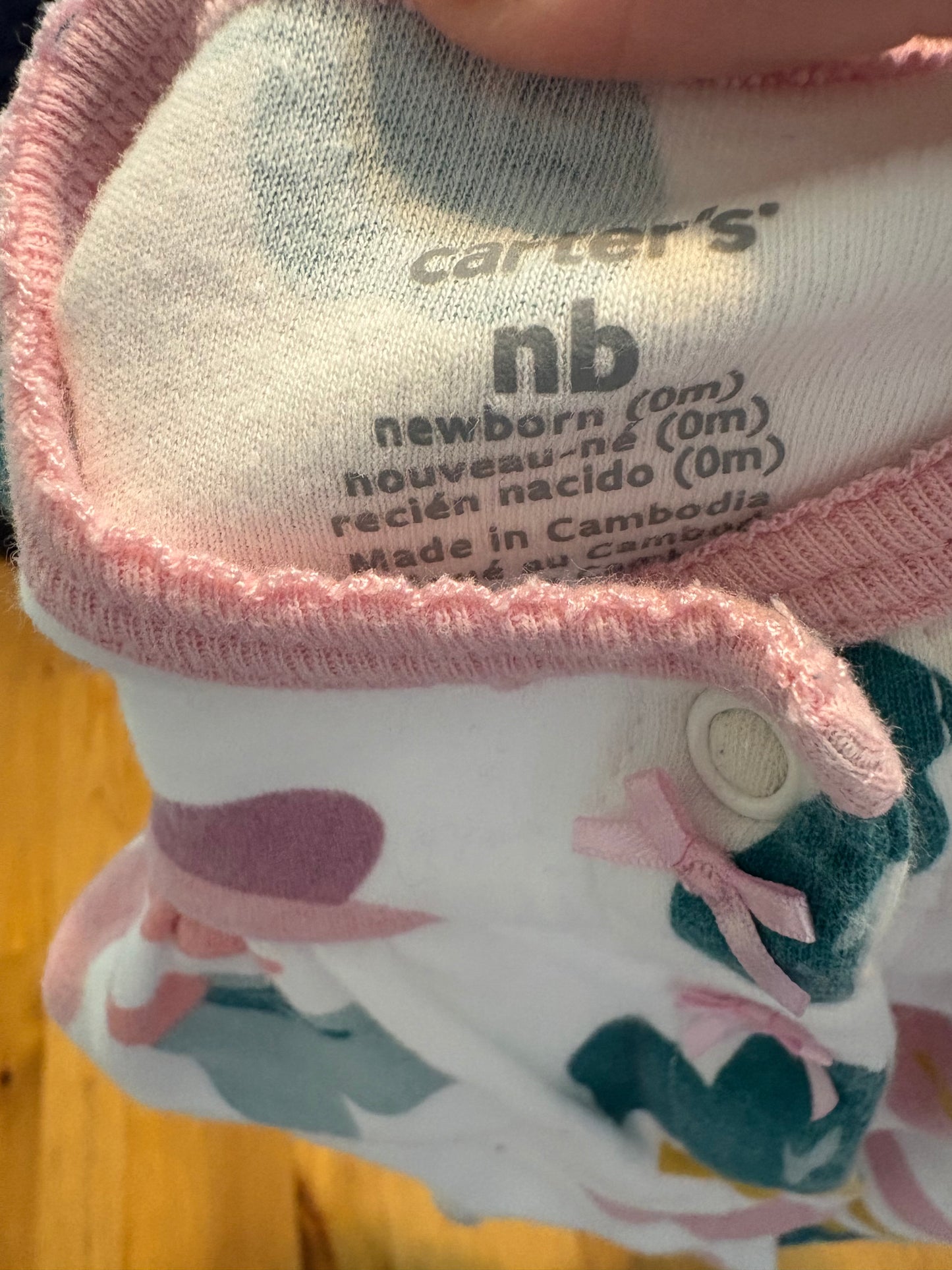 Pyjama nb carter’s *