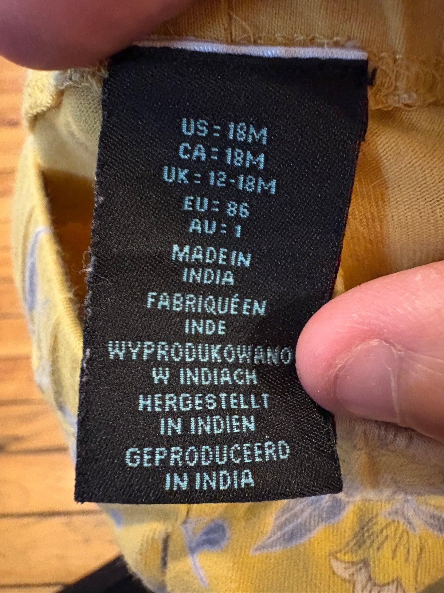 Legging 12-18 mois