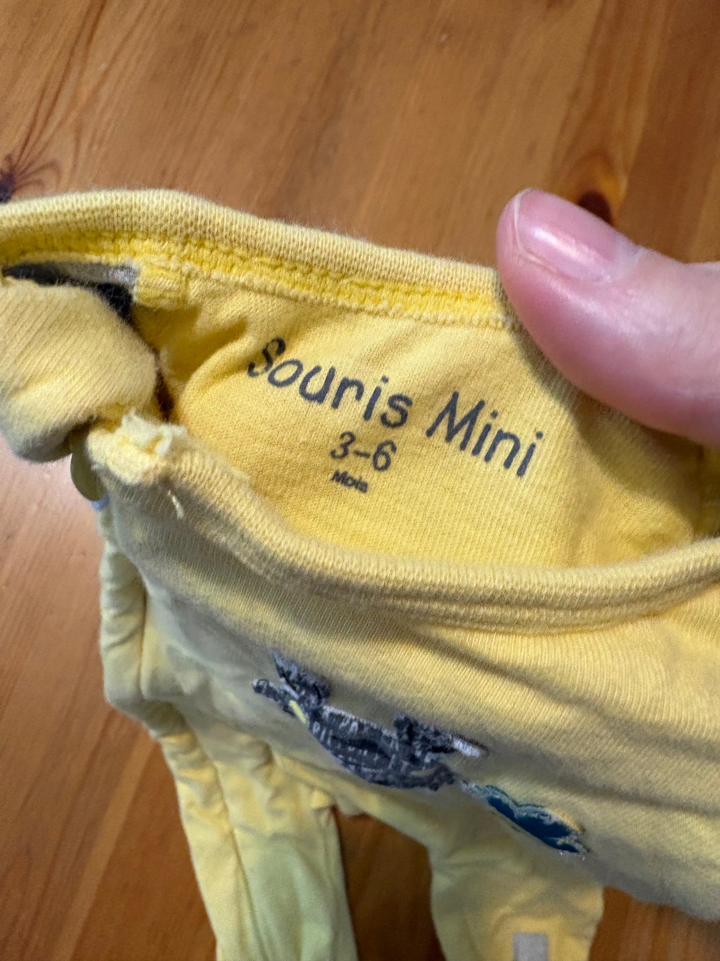 Pyjama souris mini 3-6 mois