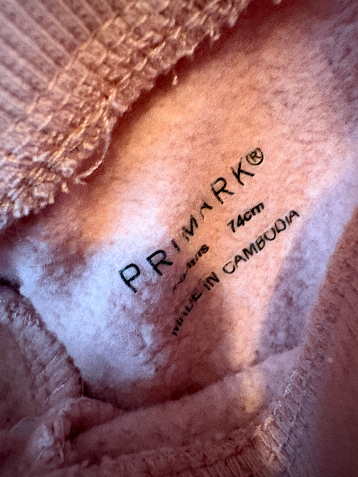 Ensemble primark 6-9 mois (cmb)