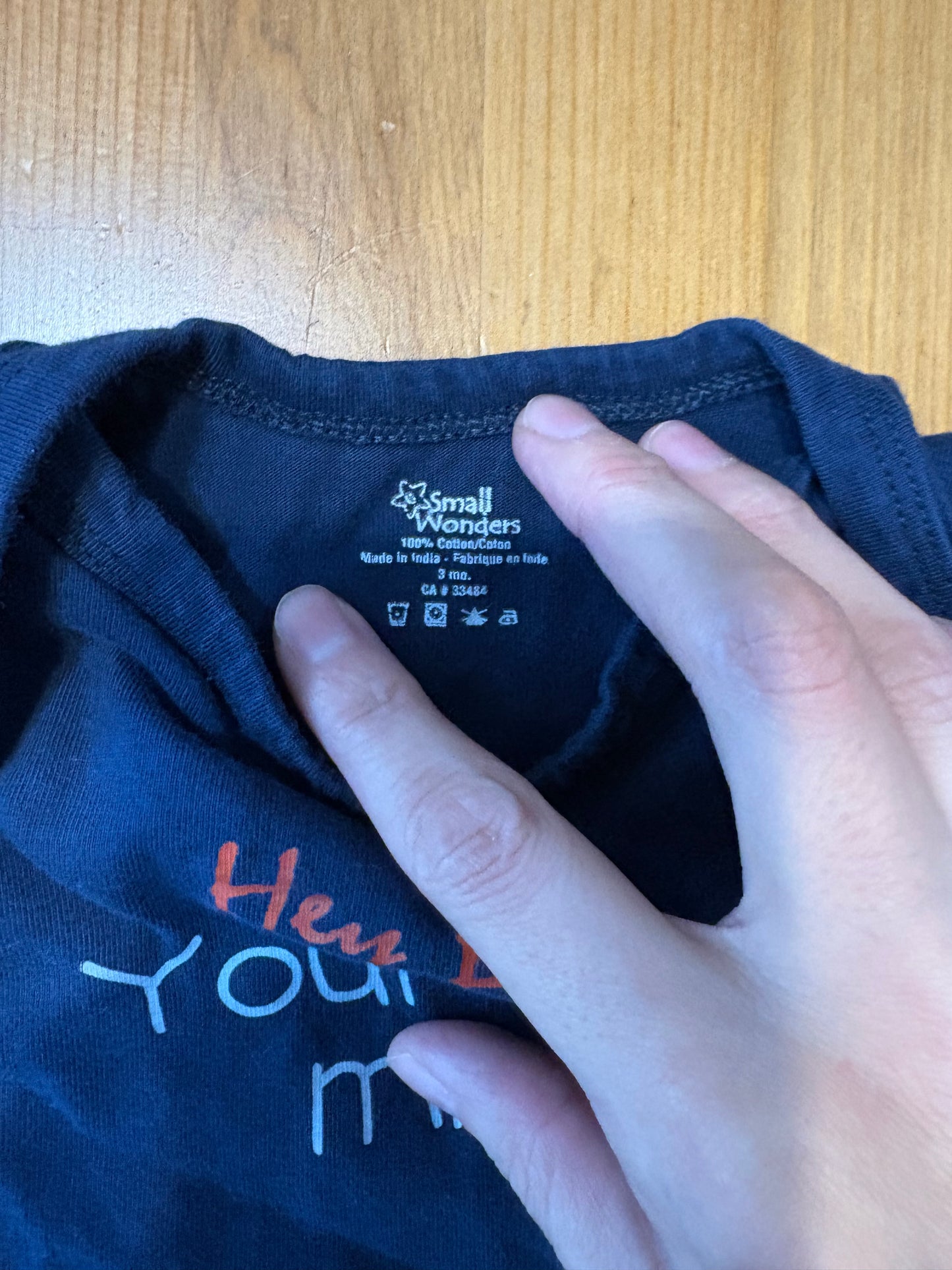 Cache-couche small wonder 3 mois