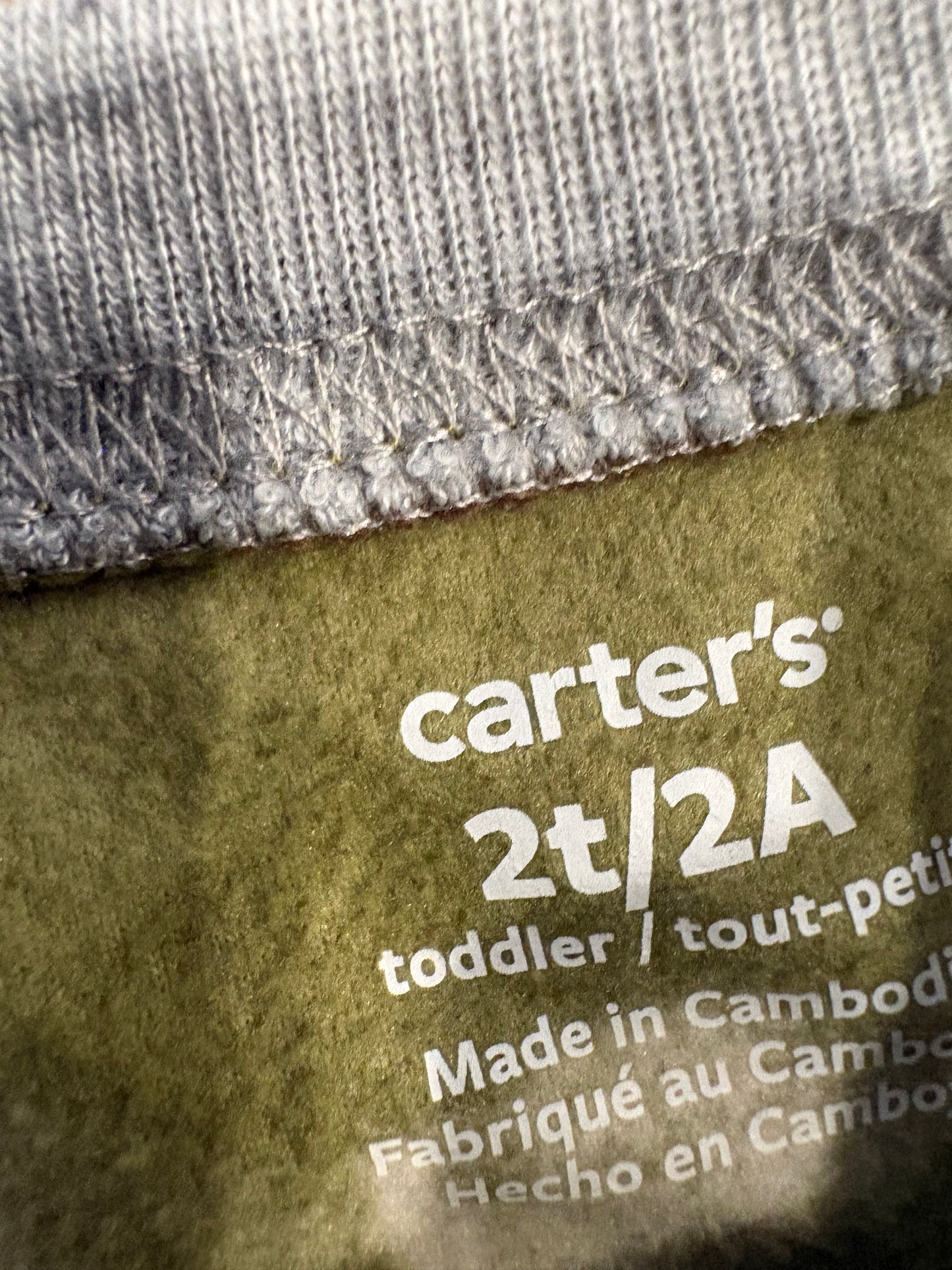 Pyjama carter's 2T (cmb)