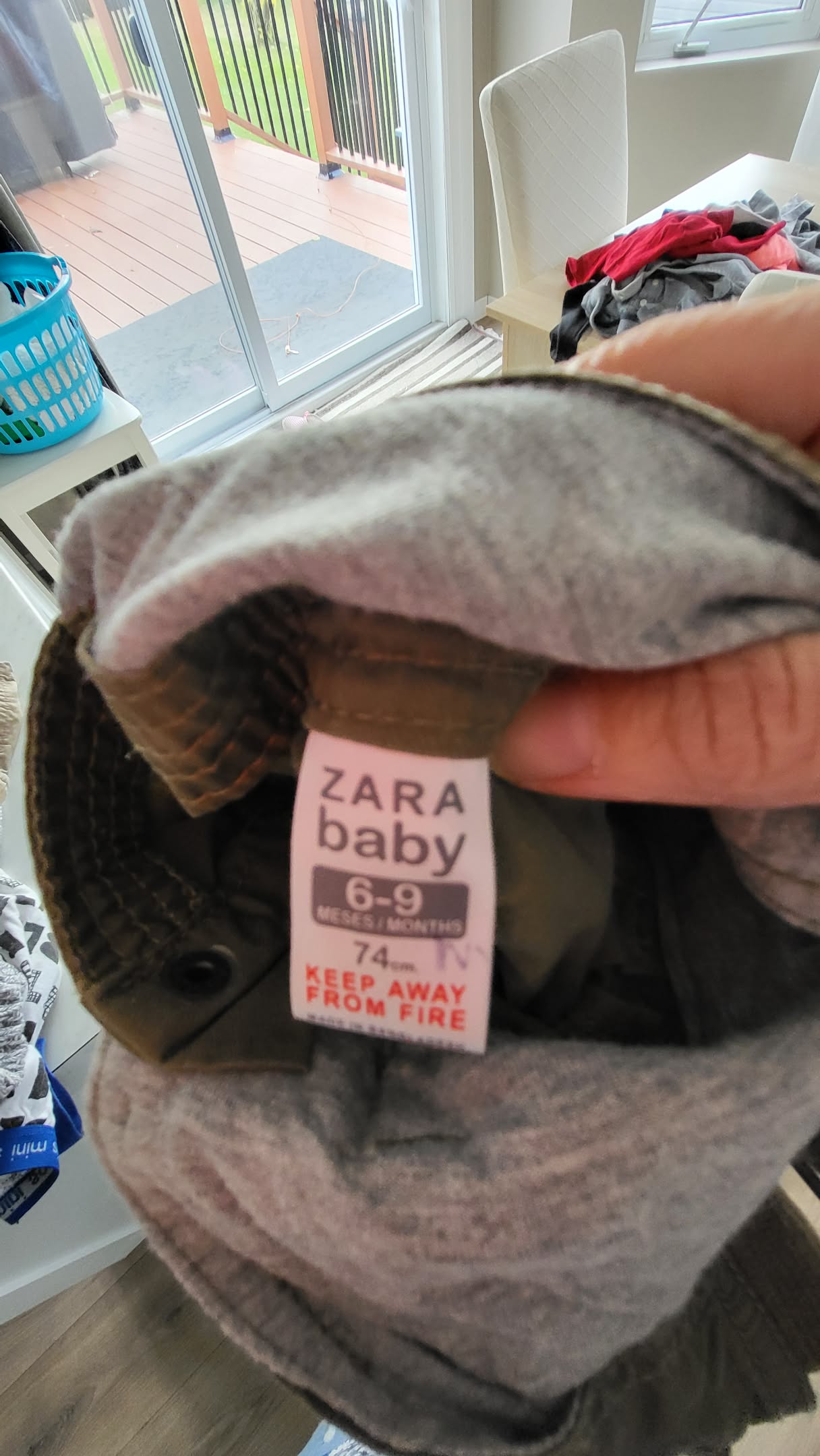 Salopette Zara baby 6-9 mois